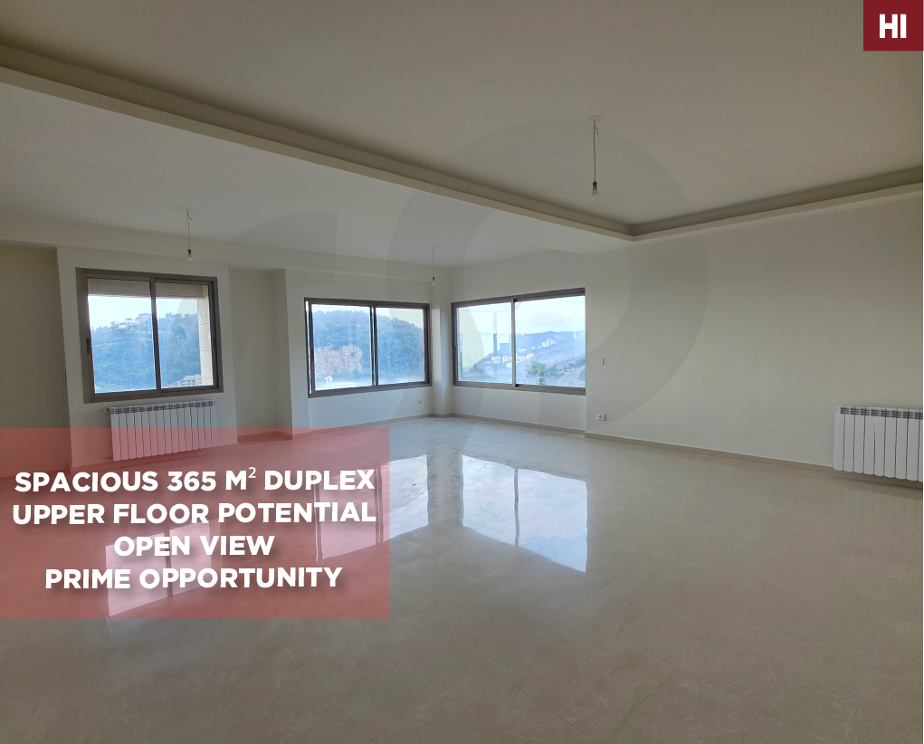 OPEN VIEW / DUPLEX / PRIME LOCATION / JOURET EL BALLOUT-METN