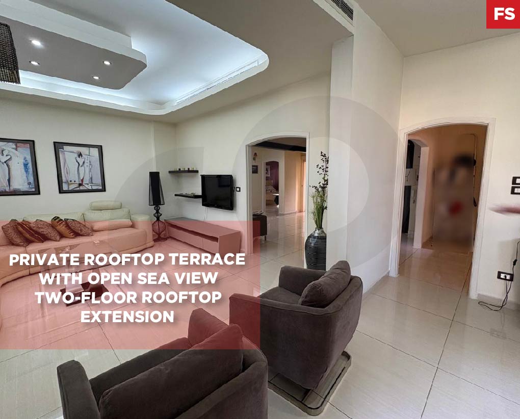 Terrace, open sea view, keserwan, zouk mosbeh
