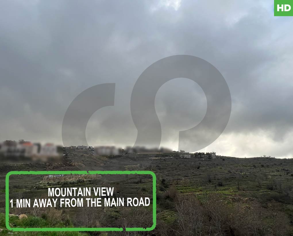 Under market price land in Bhamdoun