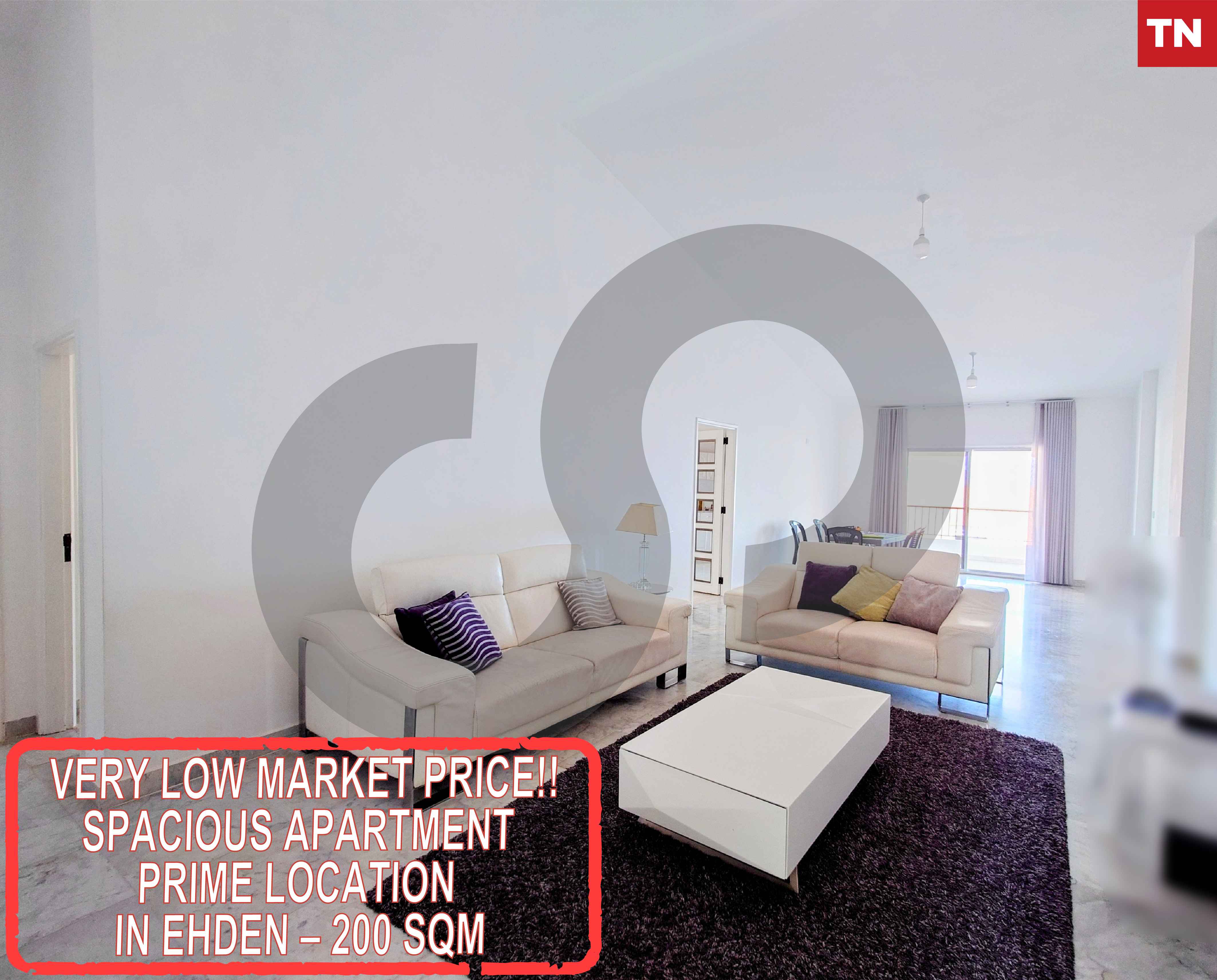 Excellent Value , Bright & Spacious for Sale in Ehden !