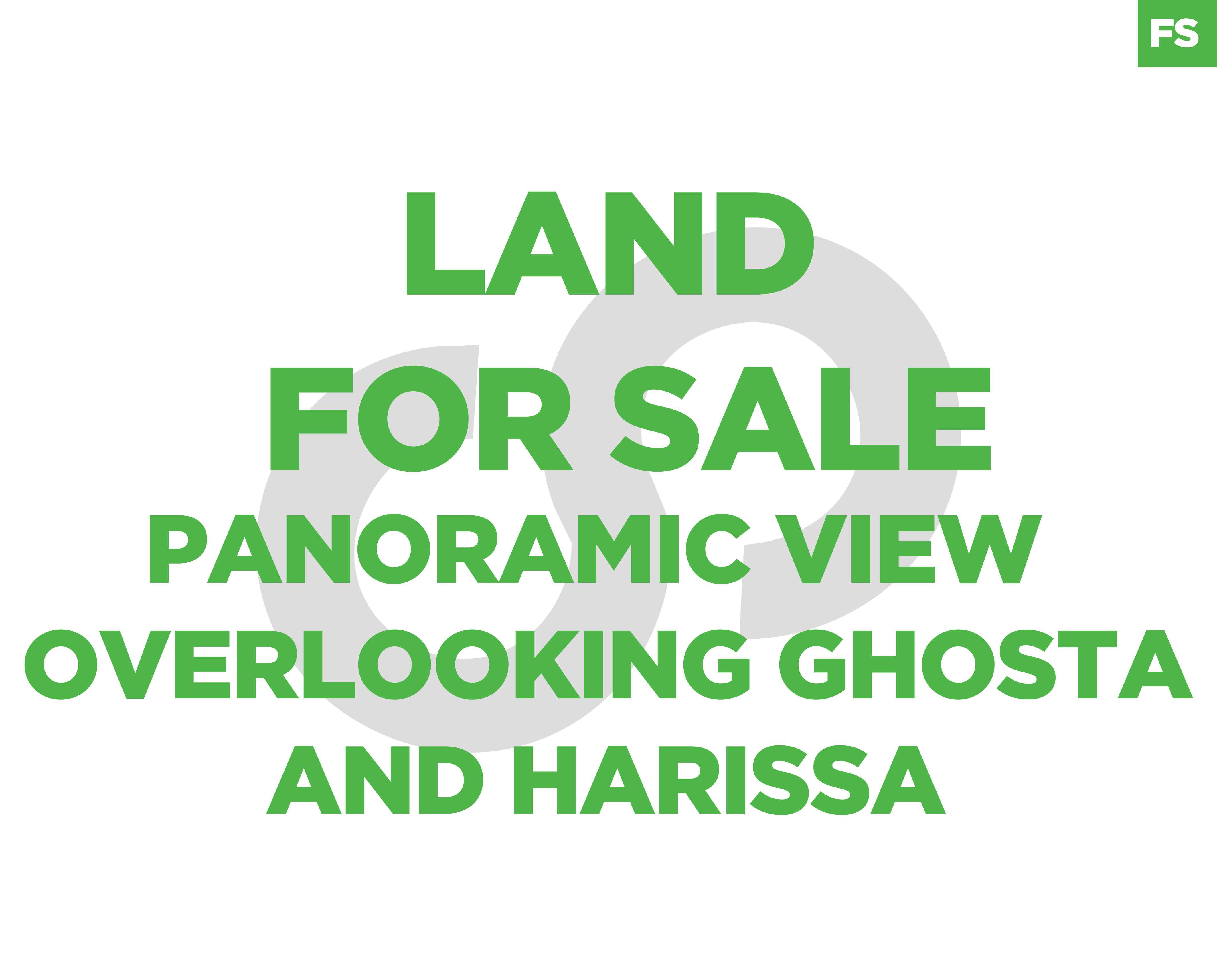 For Sale – Prime Land in Ajaltoun | $400/sqm !