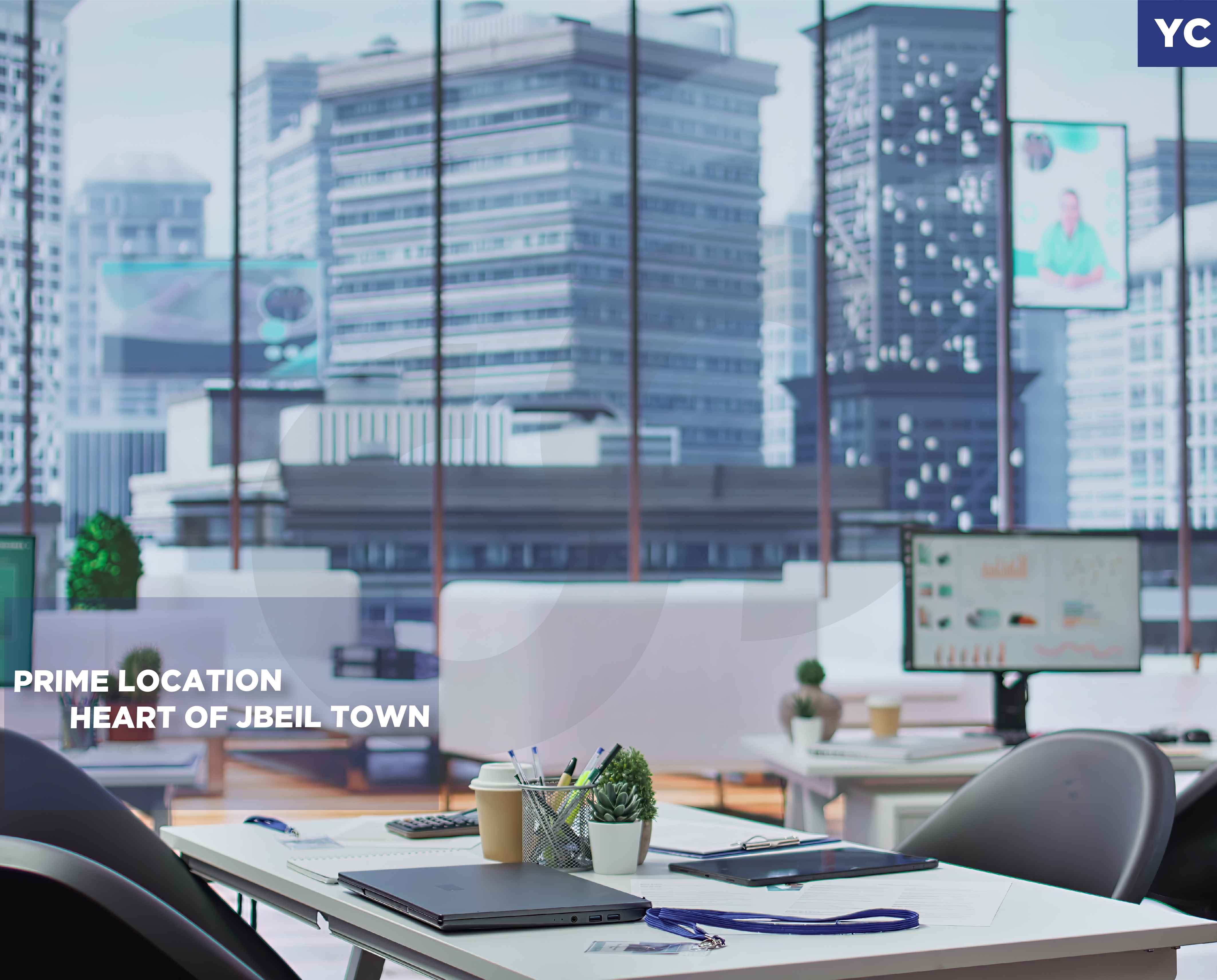 Spacious Office for Rent in a Prime Location –Jbeil City. — الصورة 1