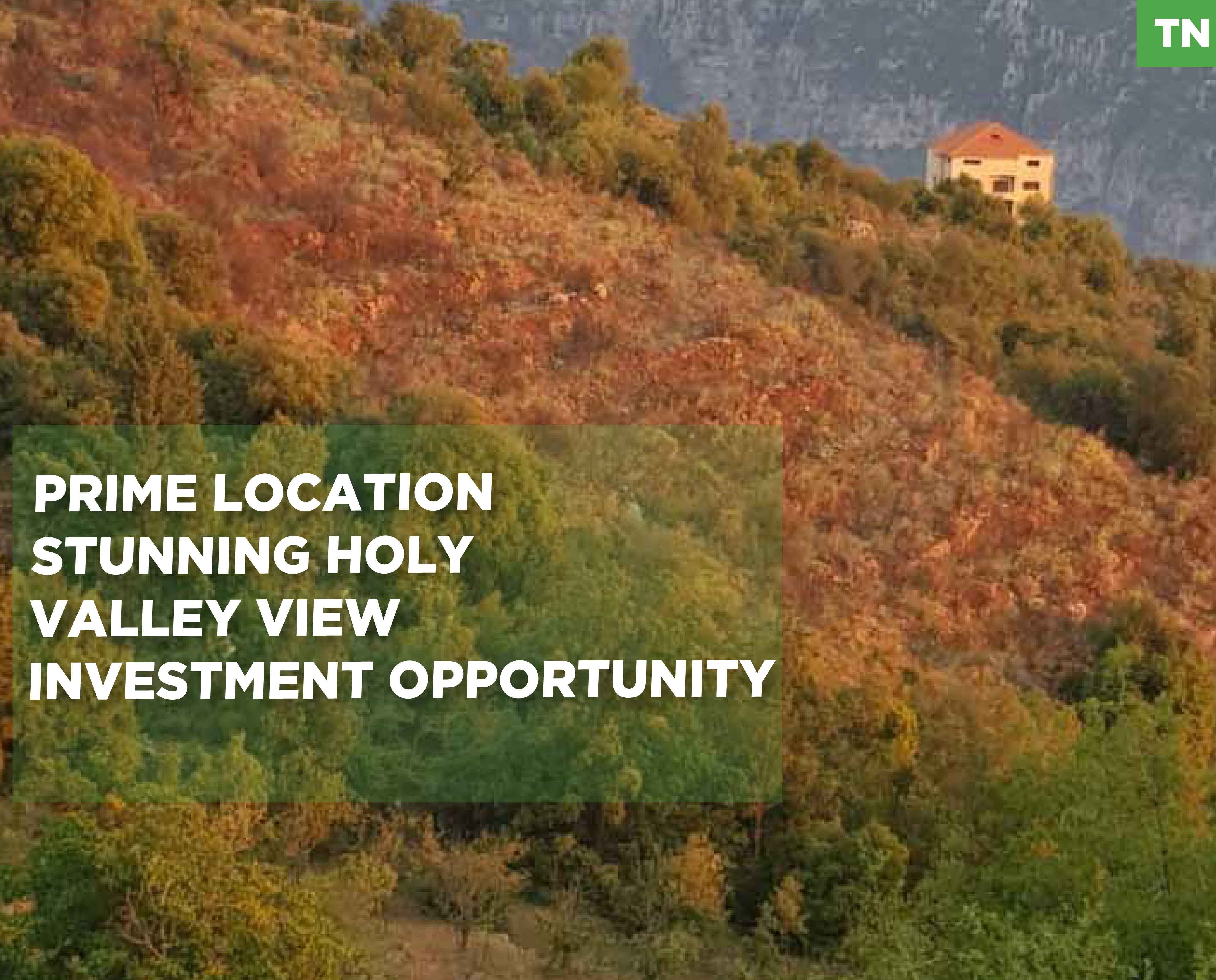 Prime Land for Sale in Aintourin – Ehden !