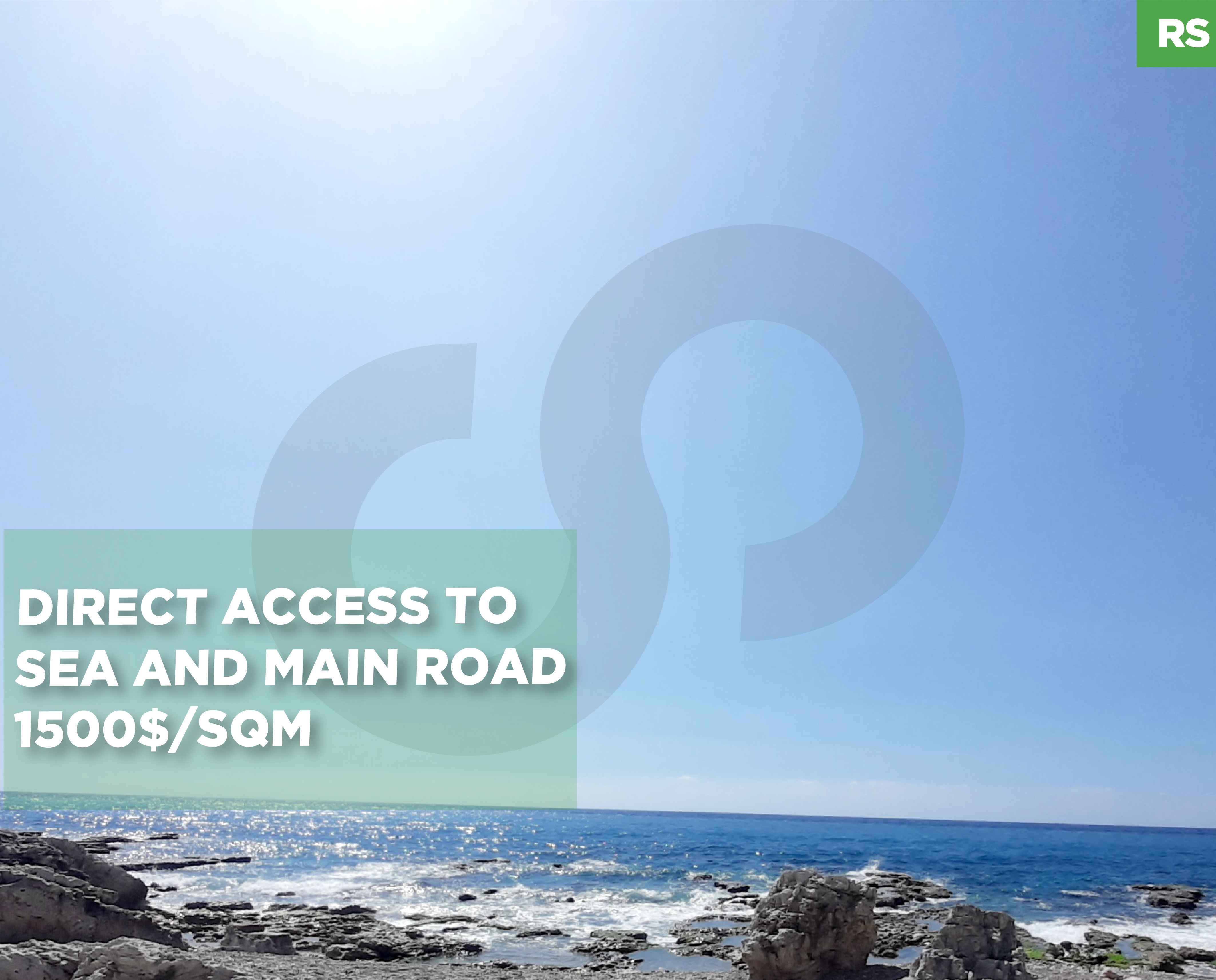 Beachfront Land in Nahr Ibrahim –$1,500/sqm !
