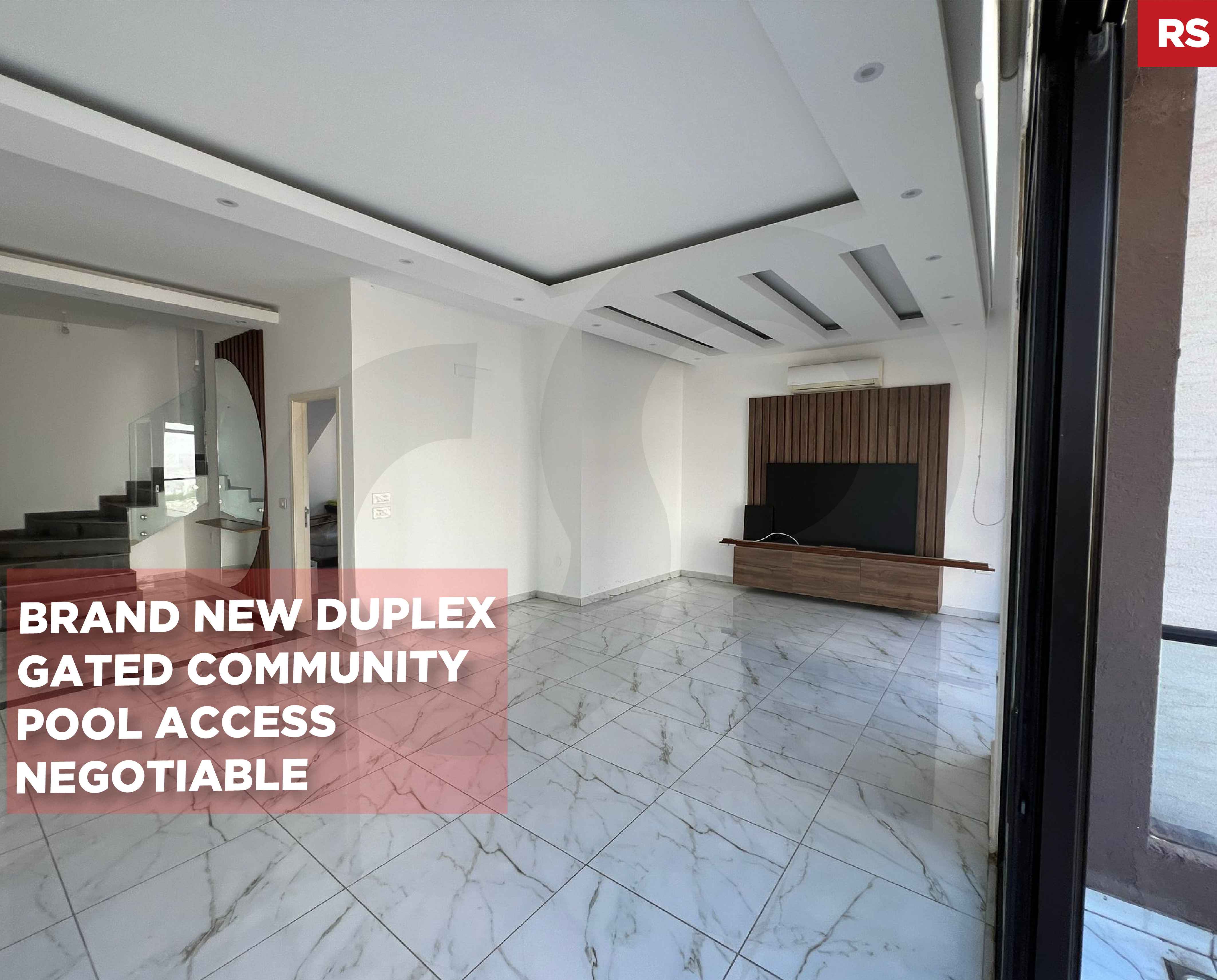 DUPLEX/Balconies/Terrace/Pool access/Bouar