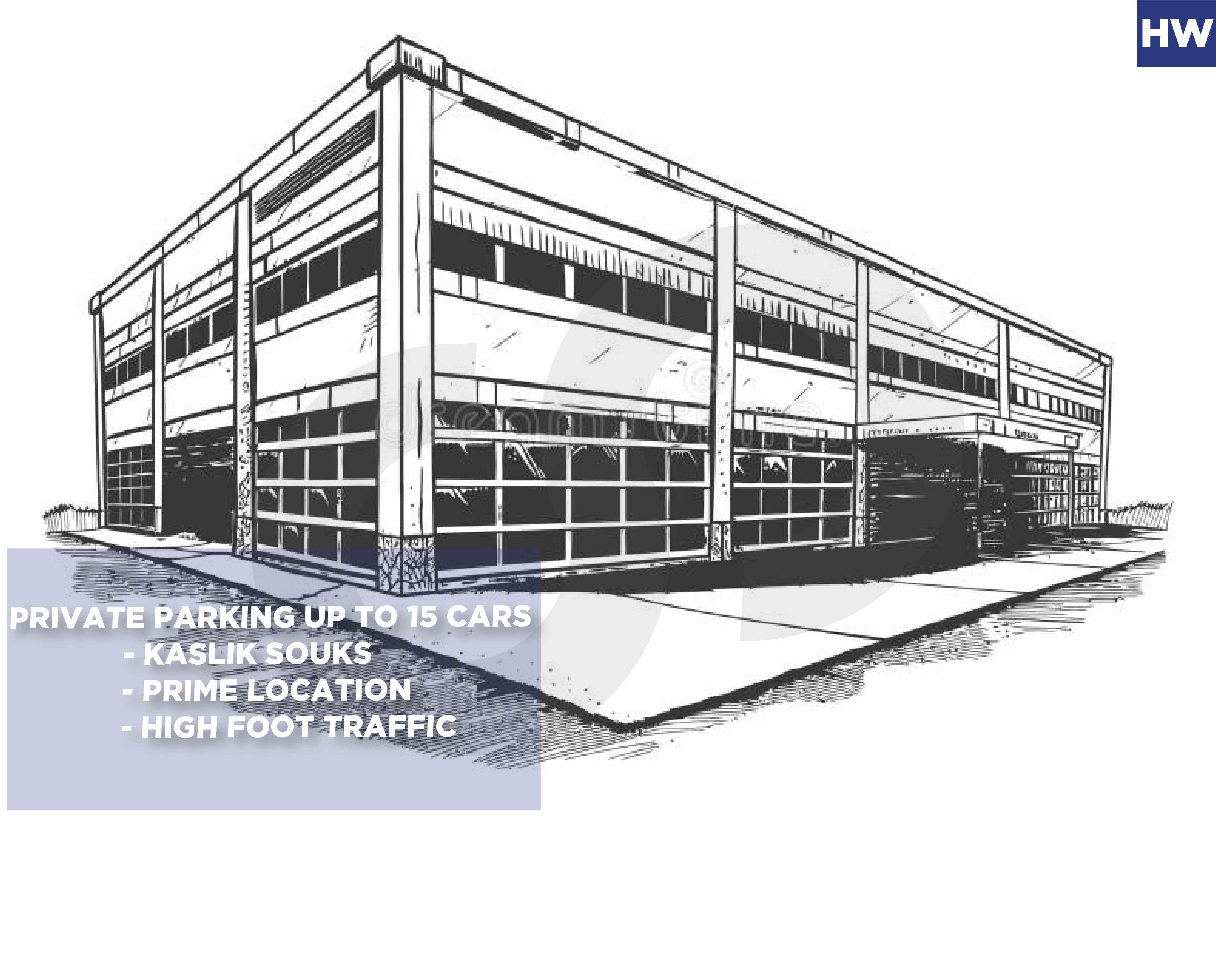 commercial/Kaslik souks/Prime location