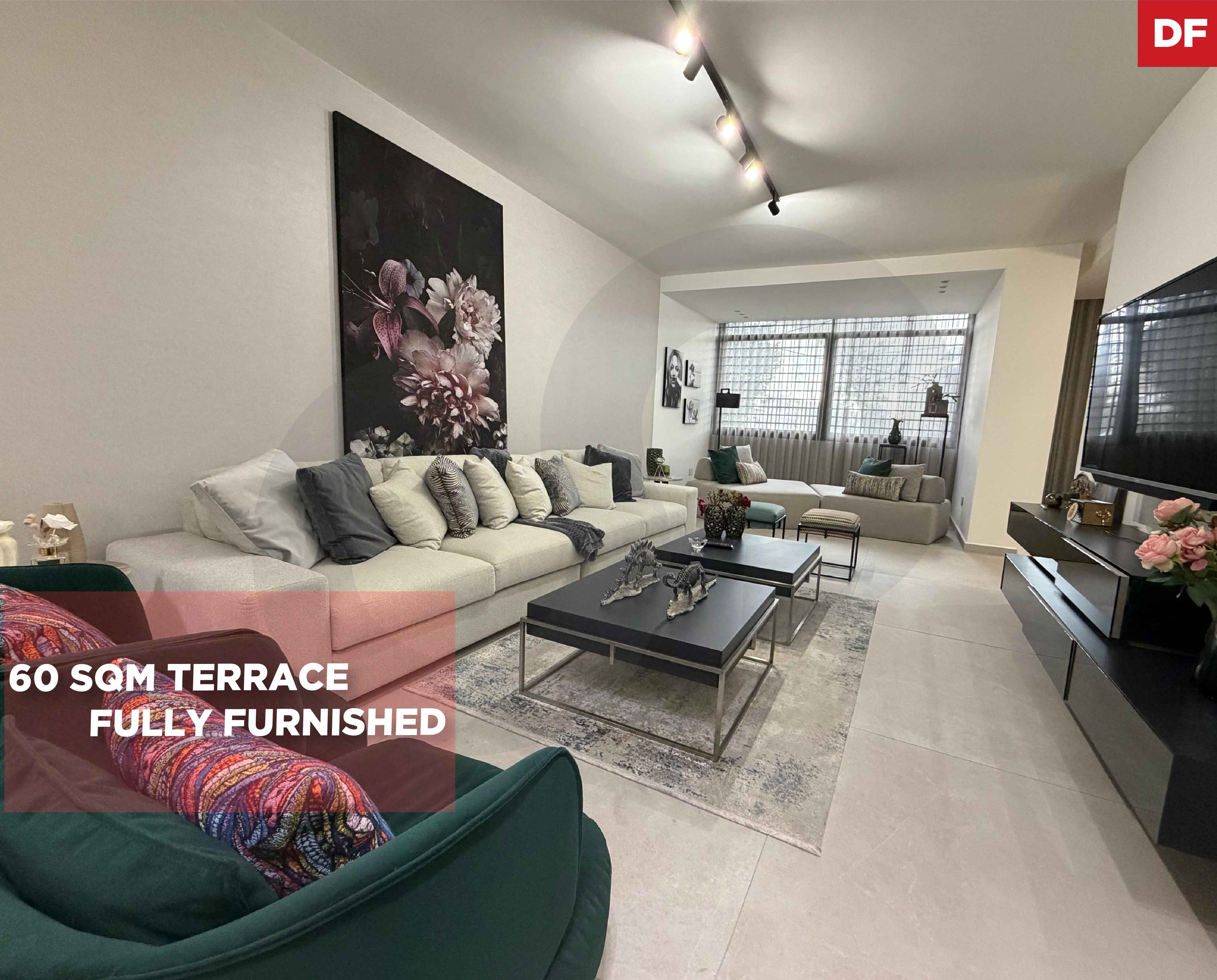 TERRACE 60 SQM/STORAGE ROOM/COVERED PARKING/Awkar