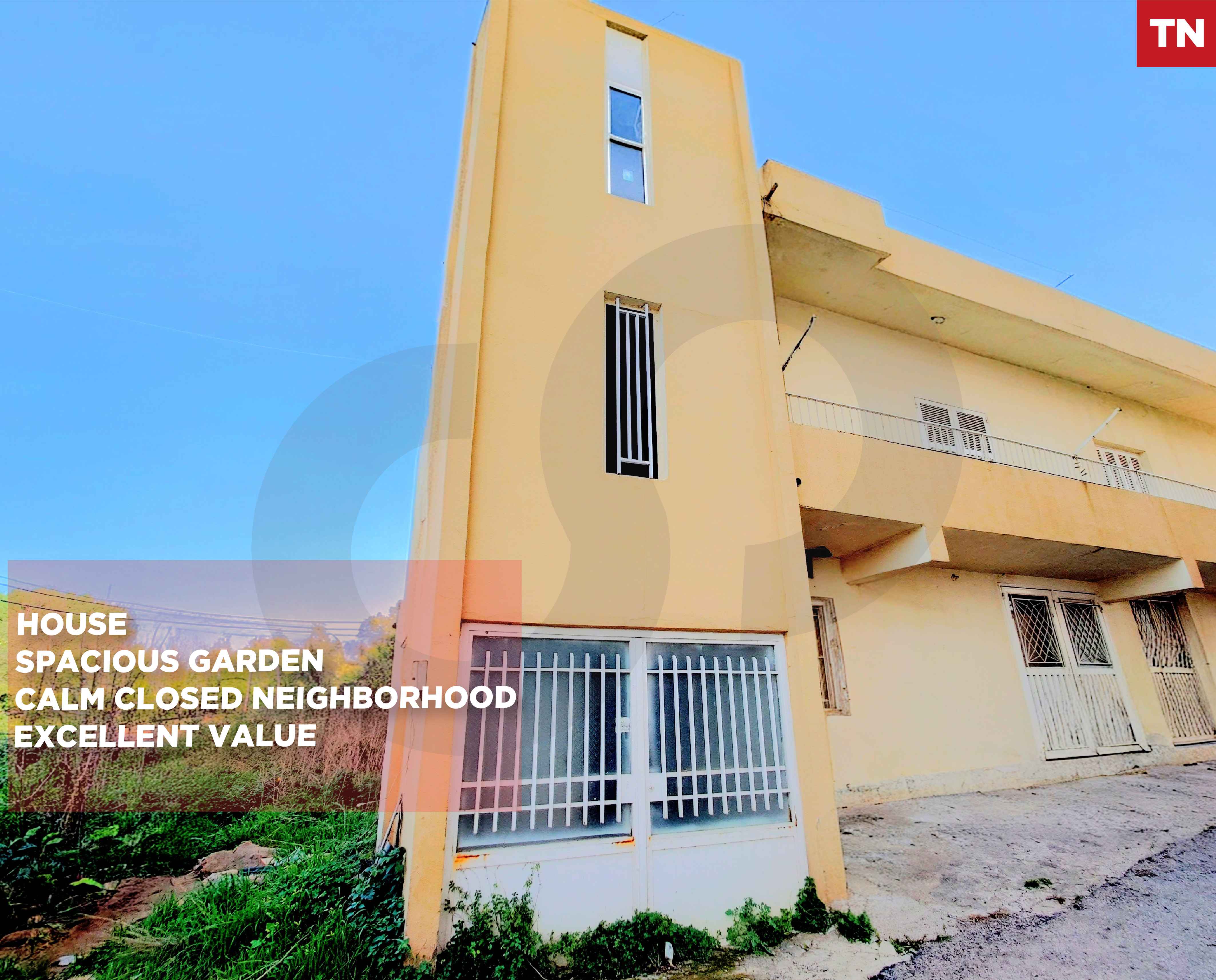 standalone house 300sqm with it's private garden 600sqm ,zgharta townREF#TN133218