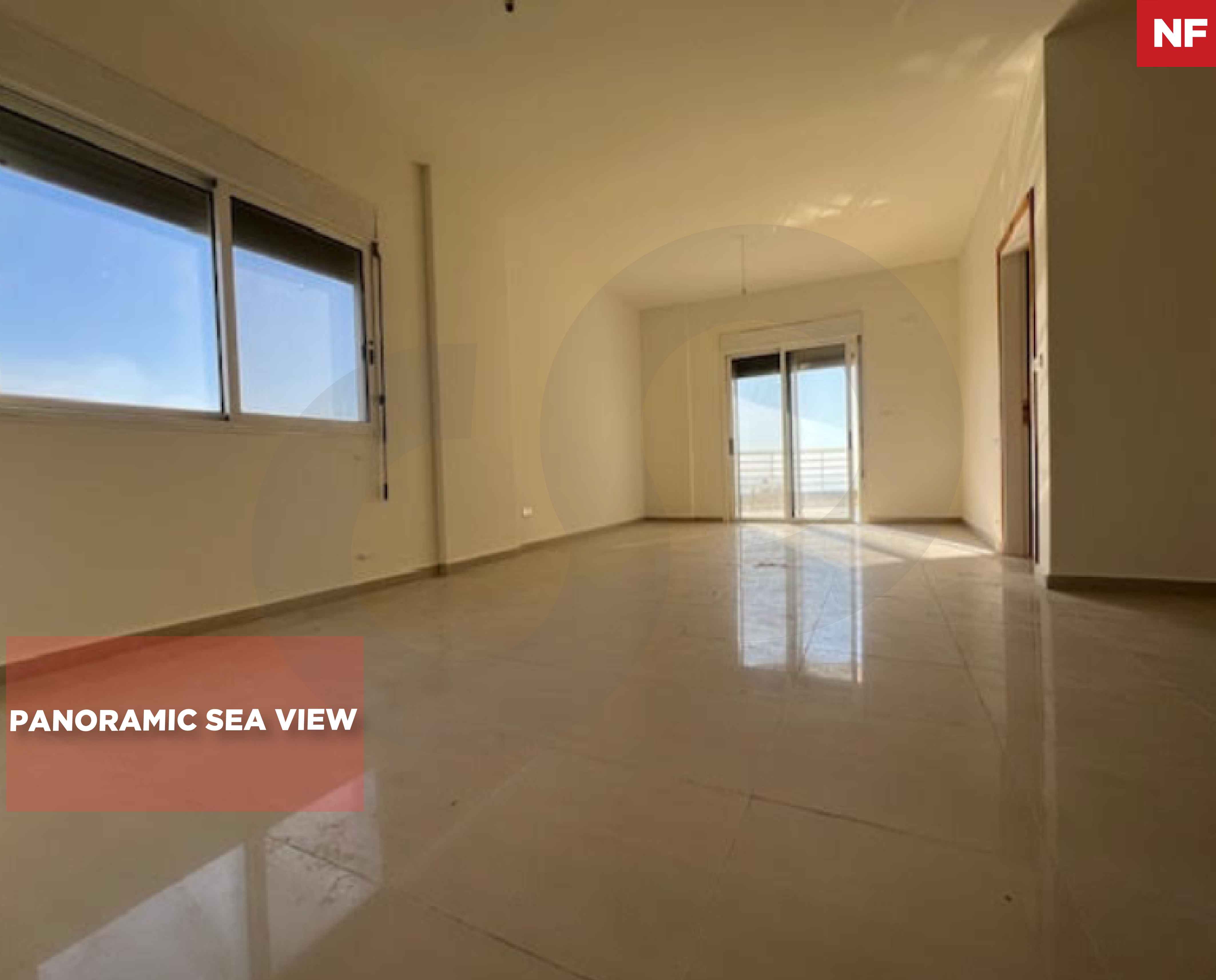 90m rooftop/Panoramic Sea view/parking/Sehayleh