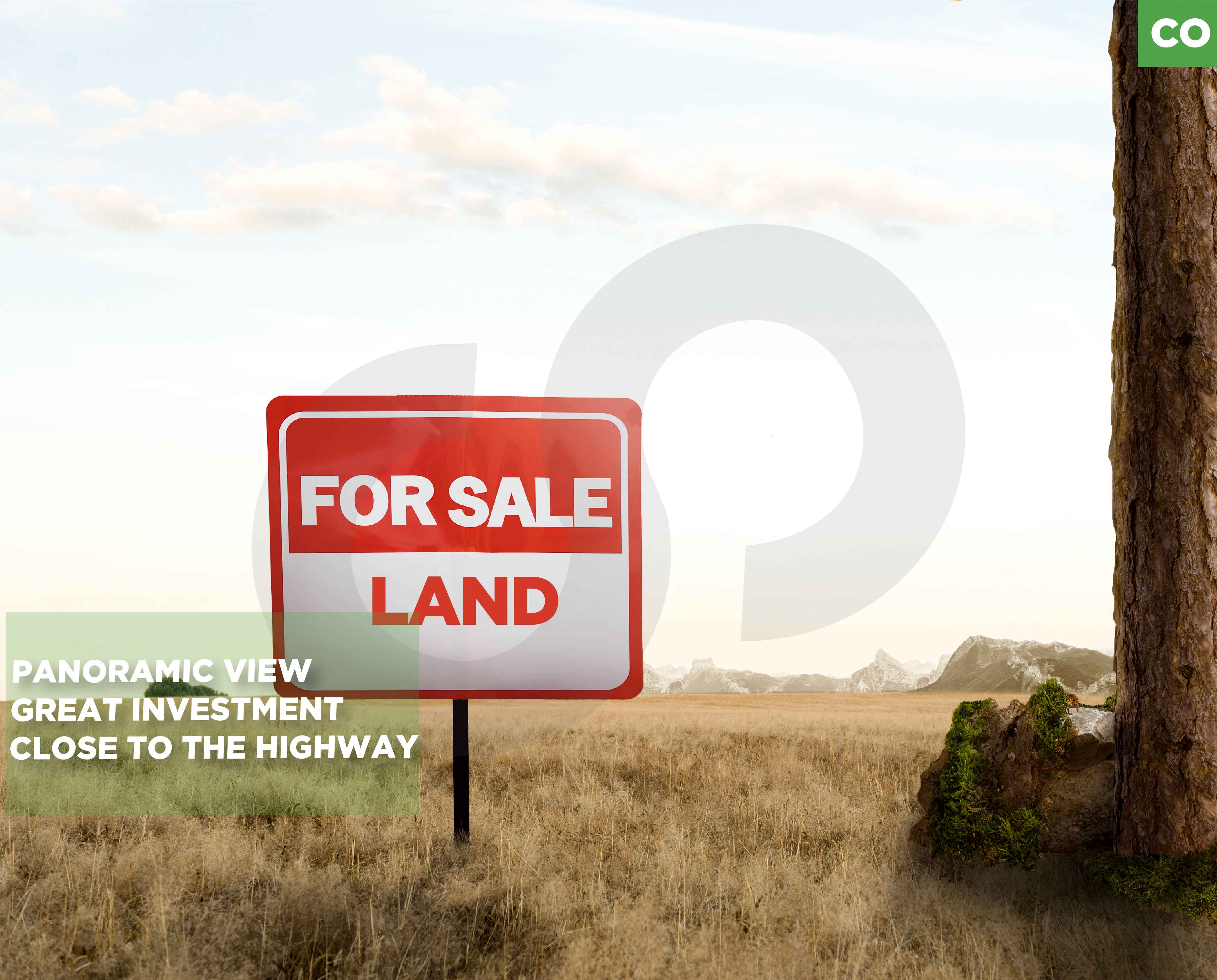 Land/Okaibe /panoramic view