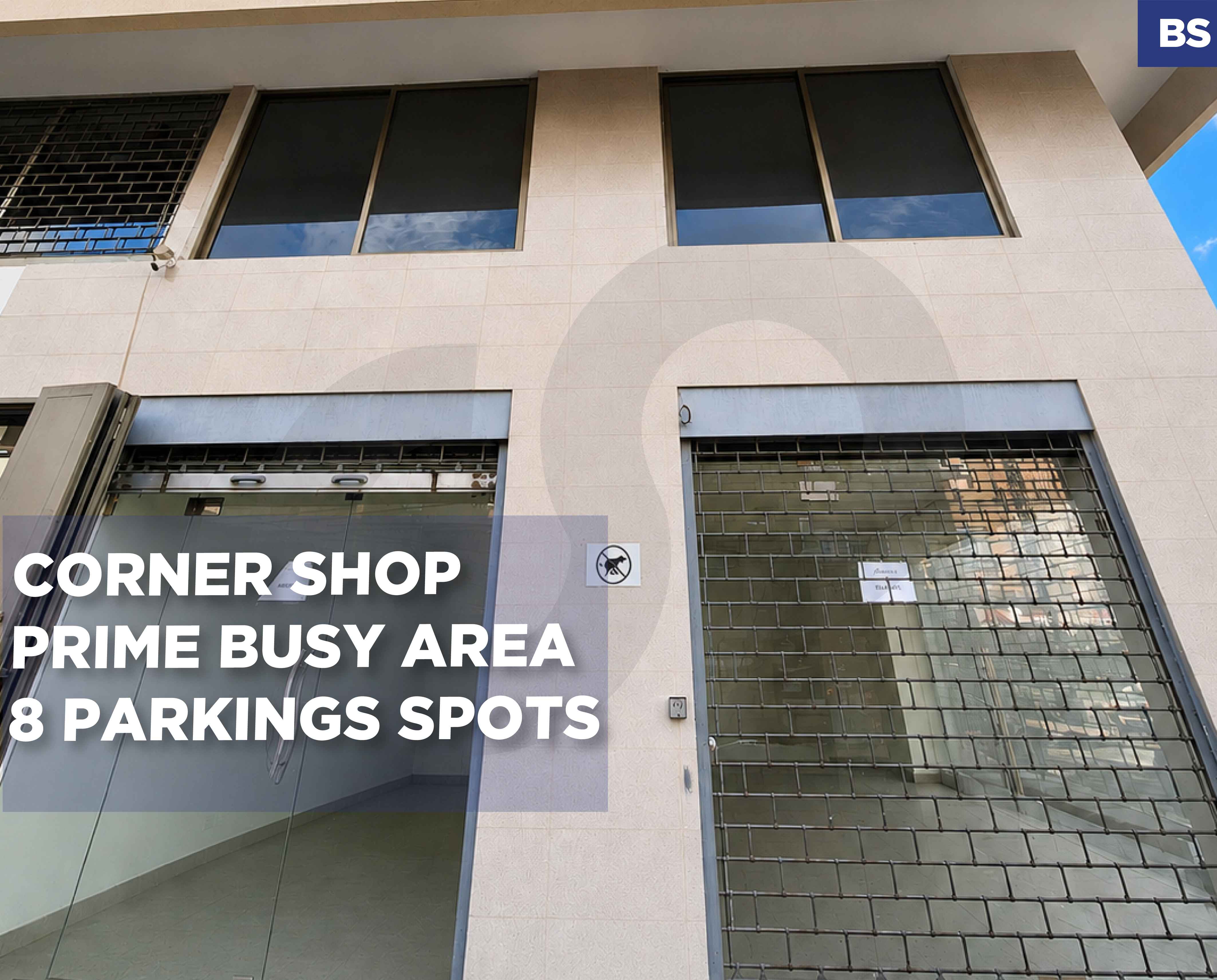 Corner Commercial Shop for Rent/BAOUCHRIEH,METN — photo 1