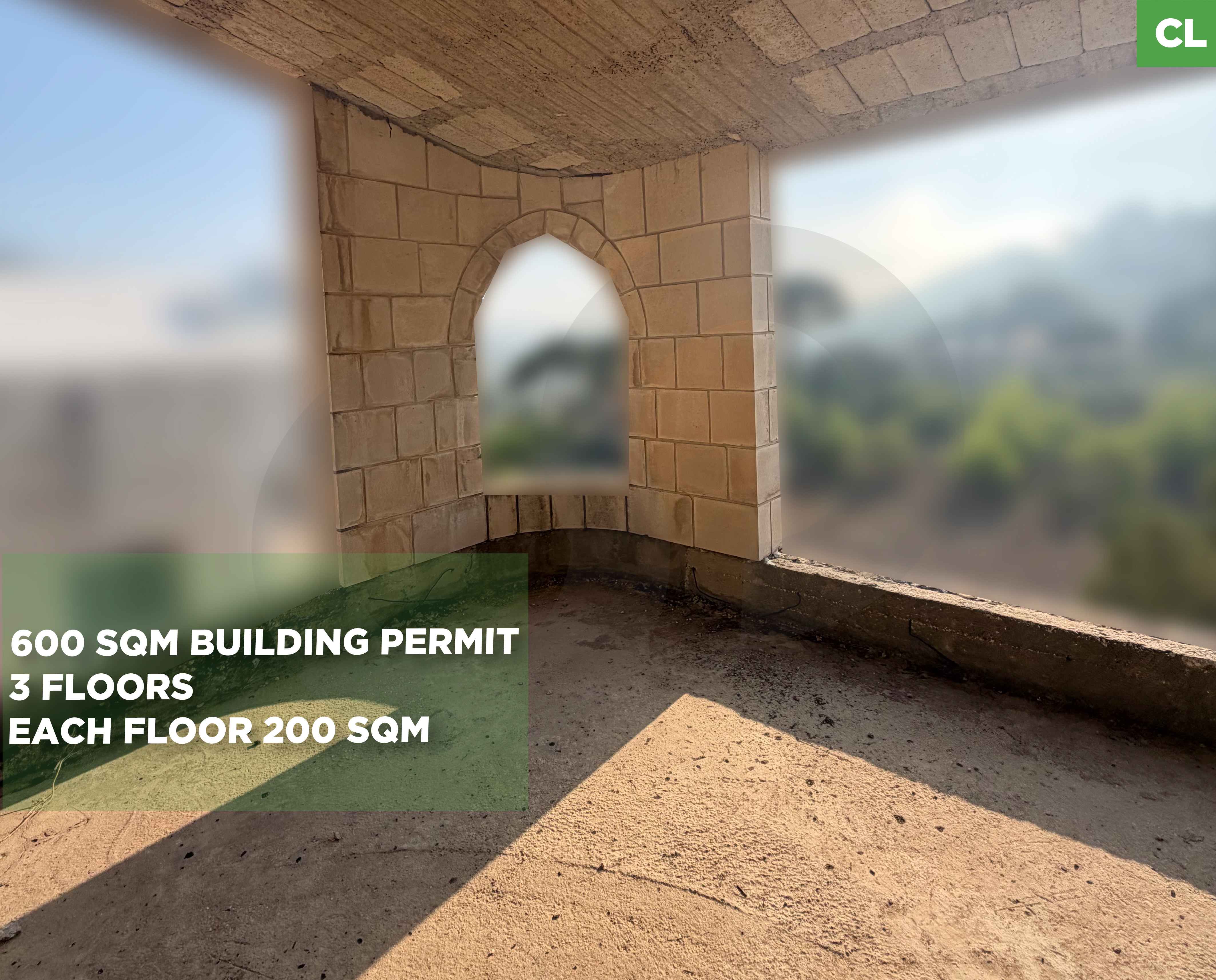 LAND/ 30/60 ZONING/peaceful area/Lehfed, Jbeil — الصورة 1