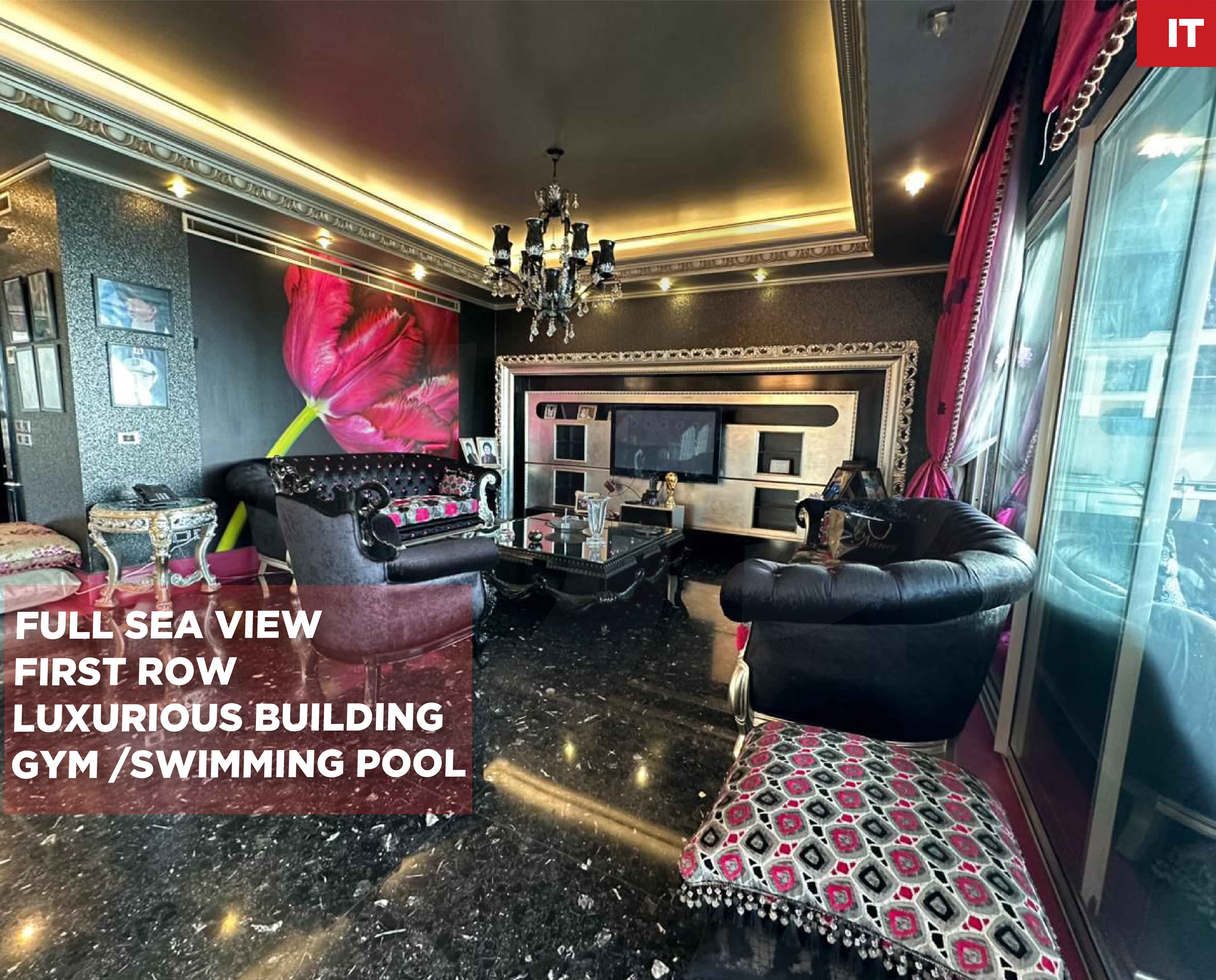 SEA VIEW/BIG POOL/ Electricity 24/7/BEIRUT,MANARA
