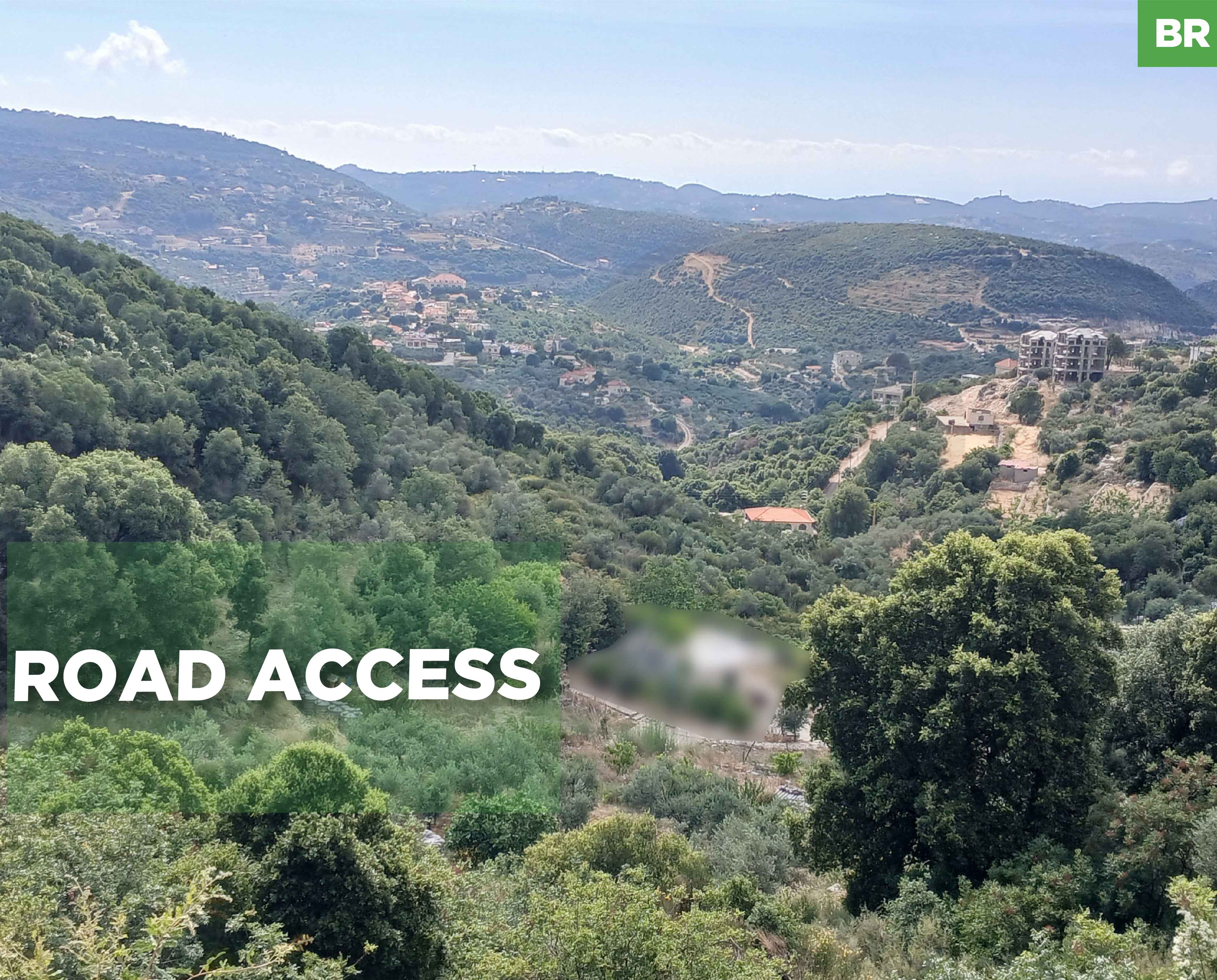 LAND/25/50 road access /BATROUN,CHABTINE — الصورة 1