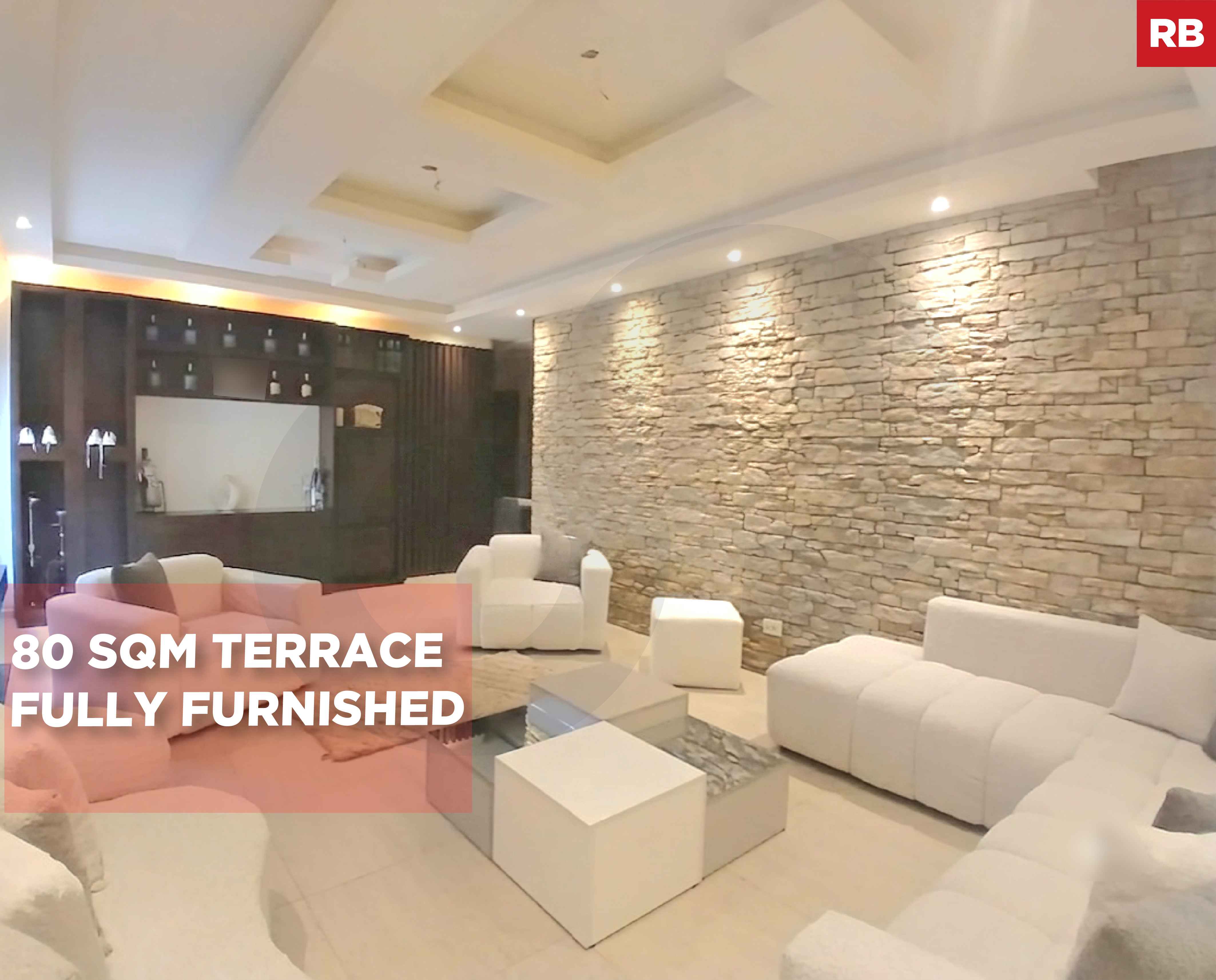 Well-maintained building/ Rihani–Jbeil /Terrace 80 sqm — الصورة 1