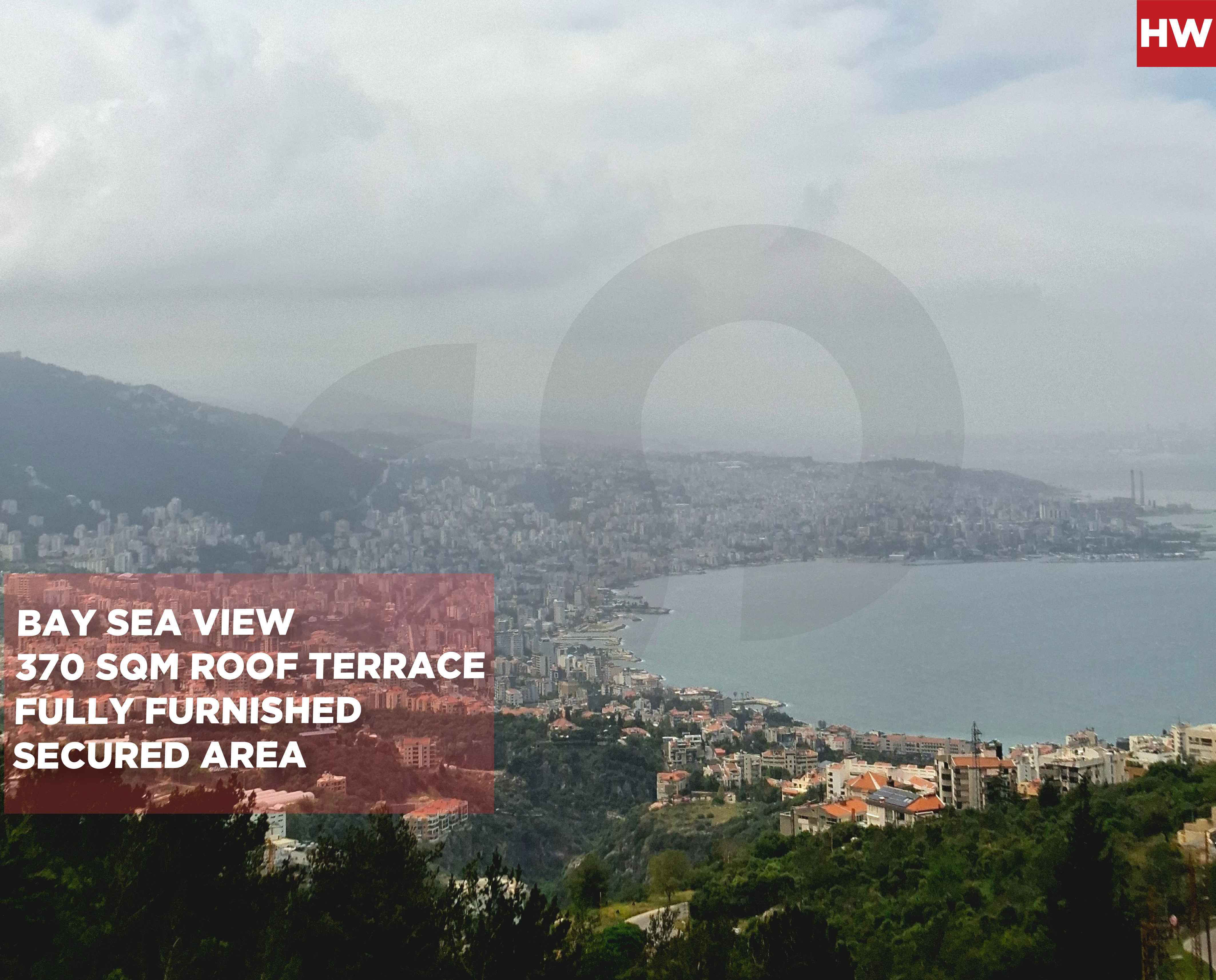 FULLY FURNISHED/Adma,KESEROUAN/ SEA and MOUNTAIN VIEW