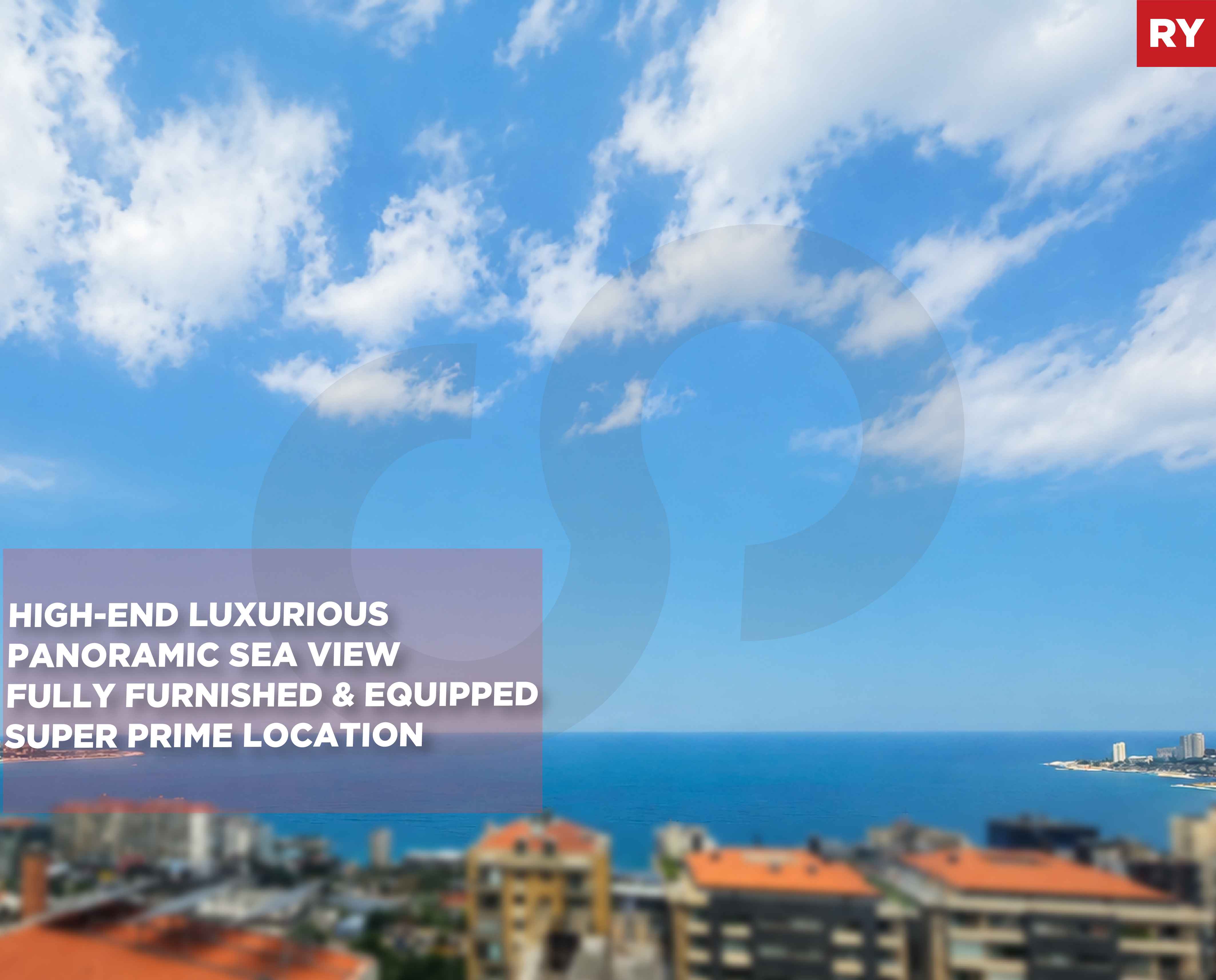 DUPLEX/ panoramic sea view/Sahel alma,KESEROUAN