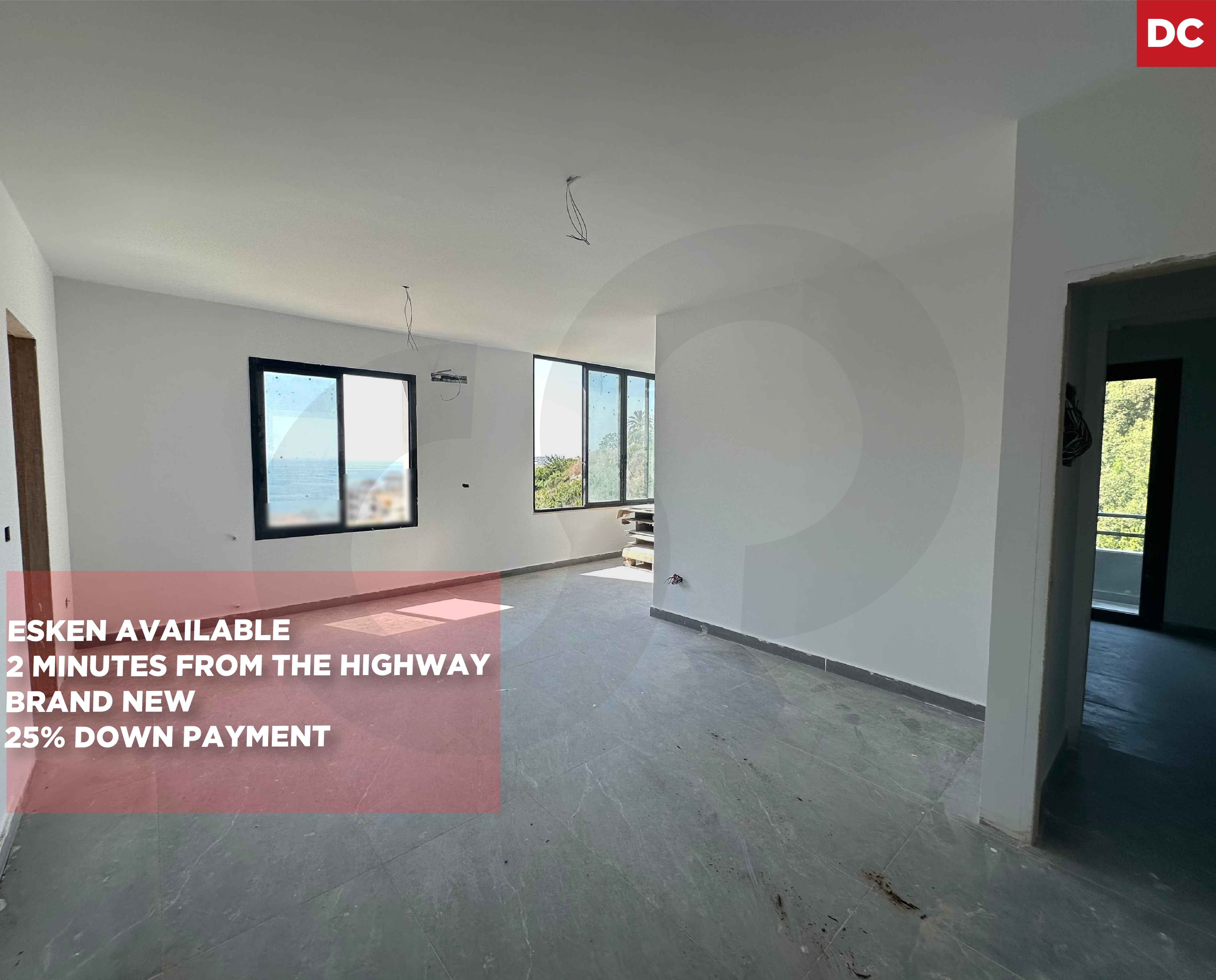 DOWN PAYMENT/Brand New/| Halat, Jbeil / quick and easy access — الصورة 1