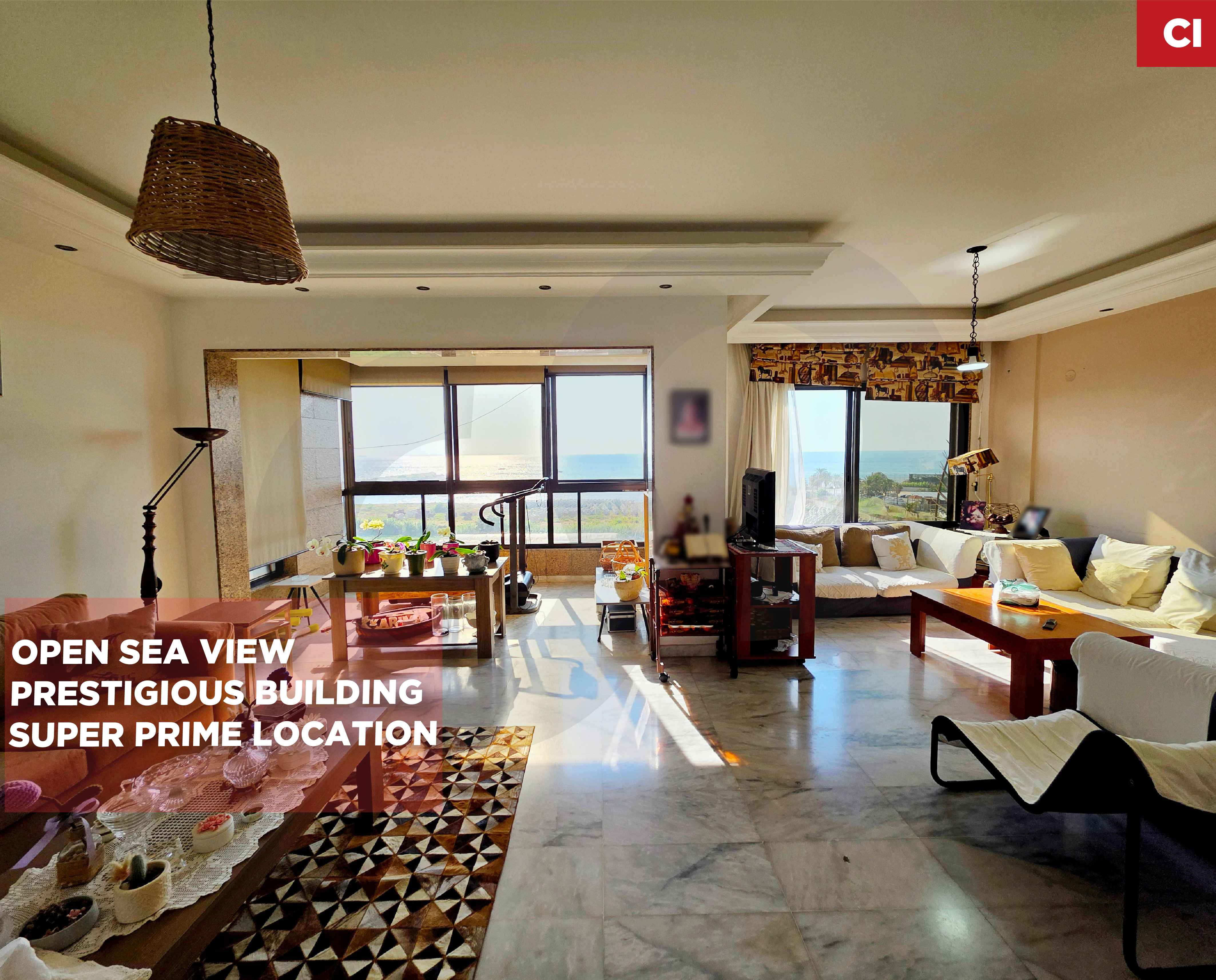 STUNNING SEA VIEW/Elegant decor/KASLIK/KESEROUAN