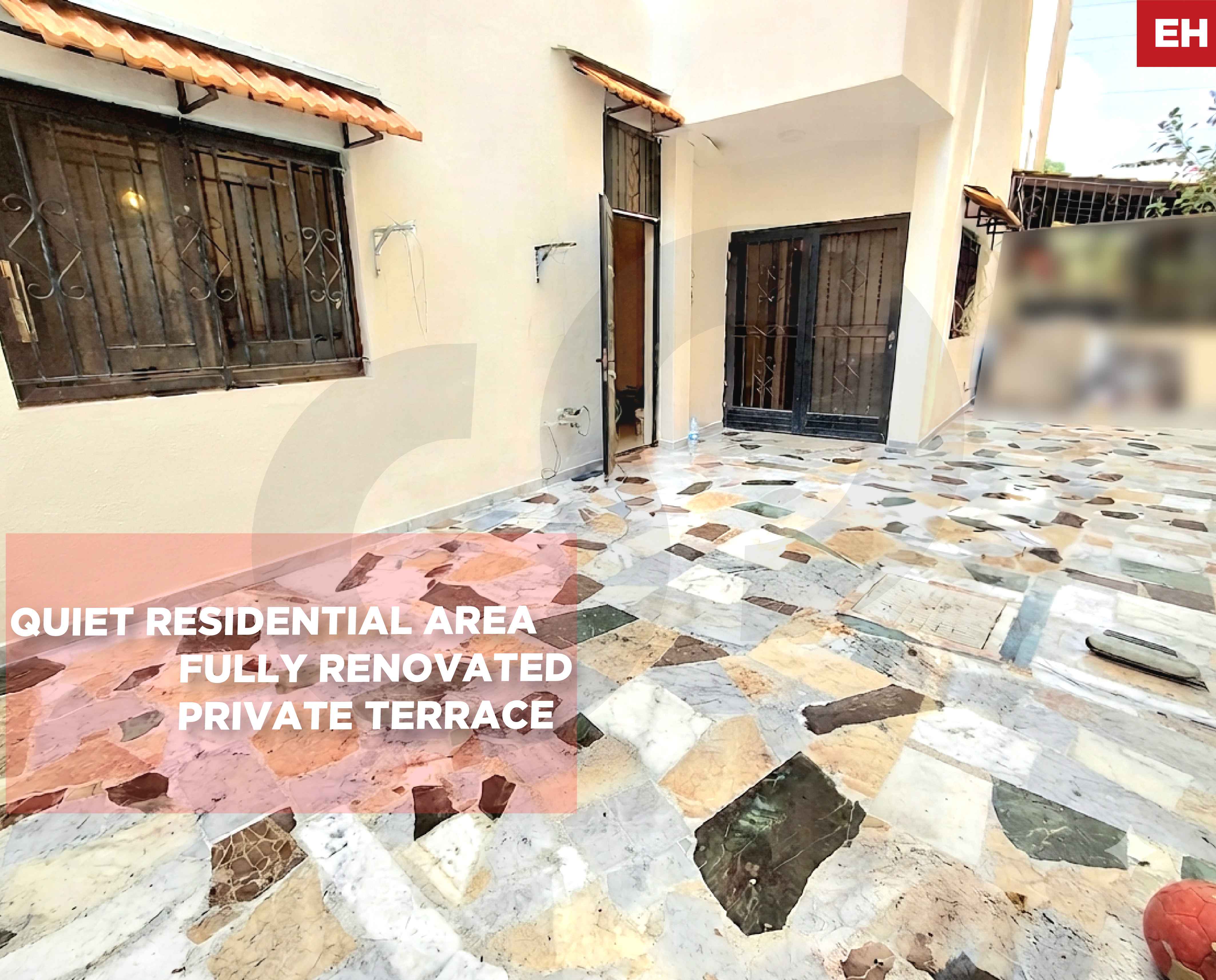 25 sqm private terrace/Quiet and peaceful area/Biaqout,METN