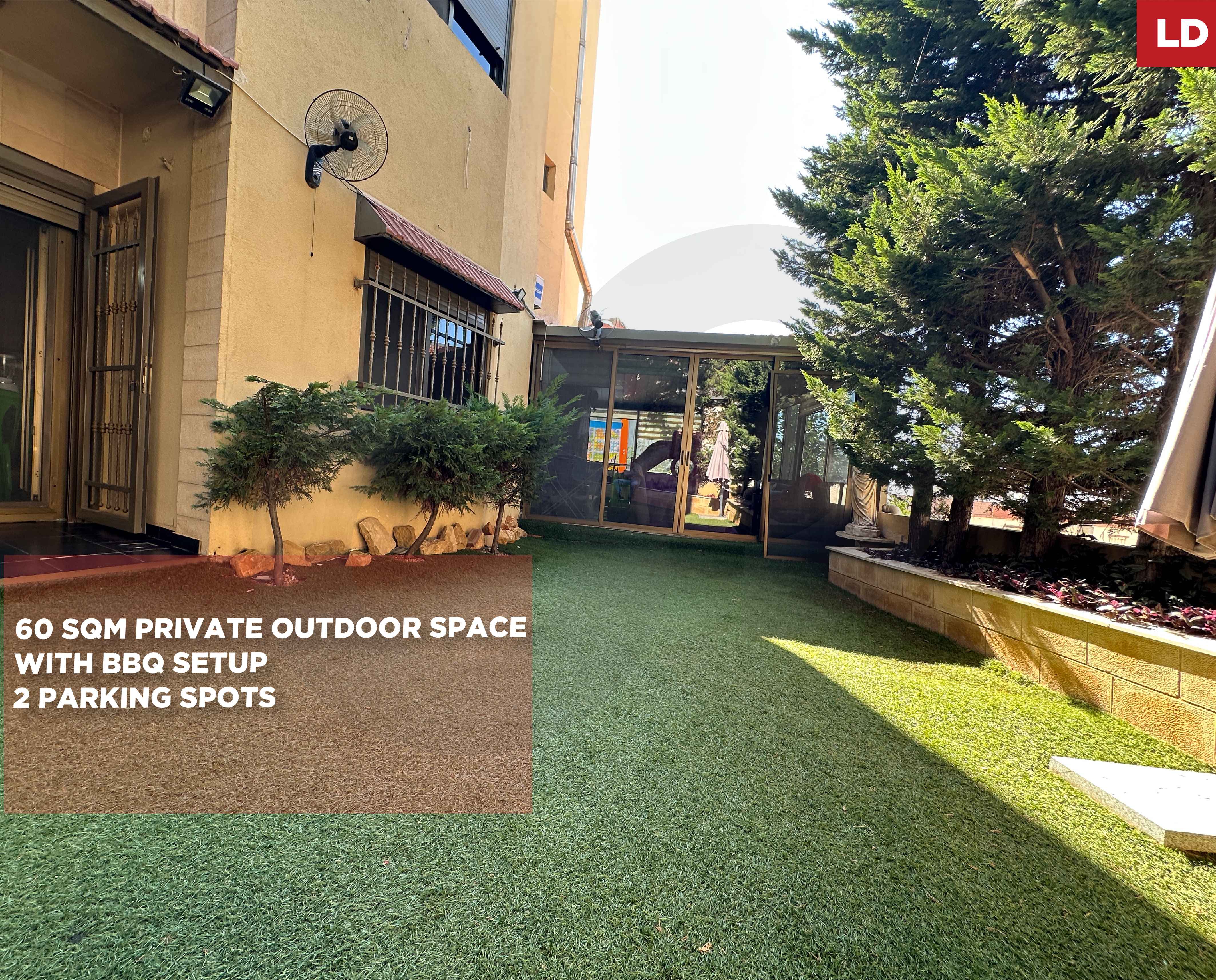 60 SQM Outdoor Space/Well-Maintained Building/BLAYBEL,BAABDA — الصورة 1