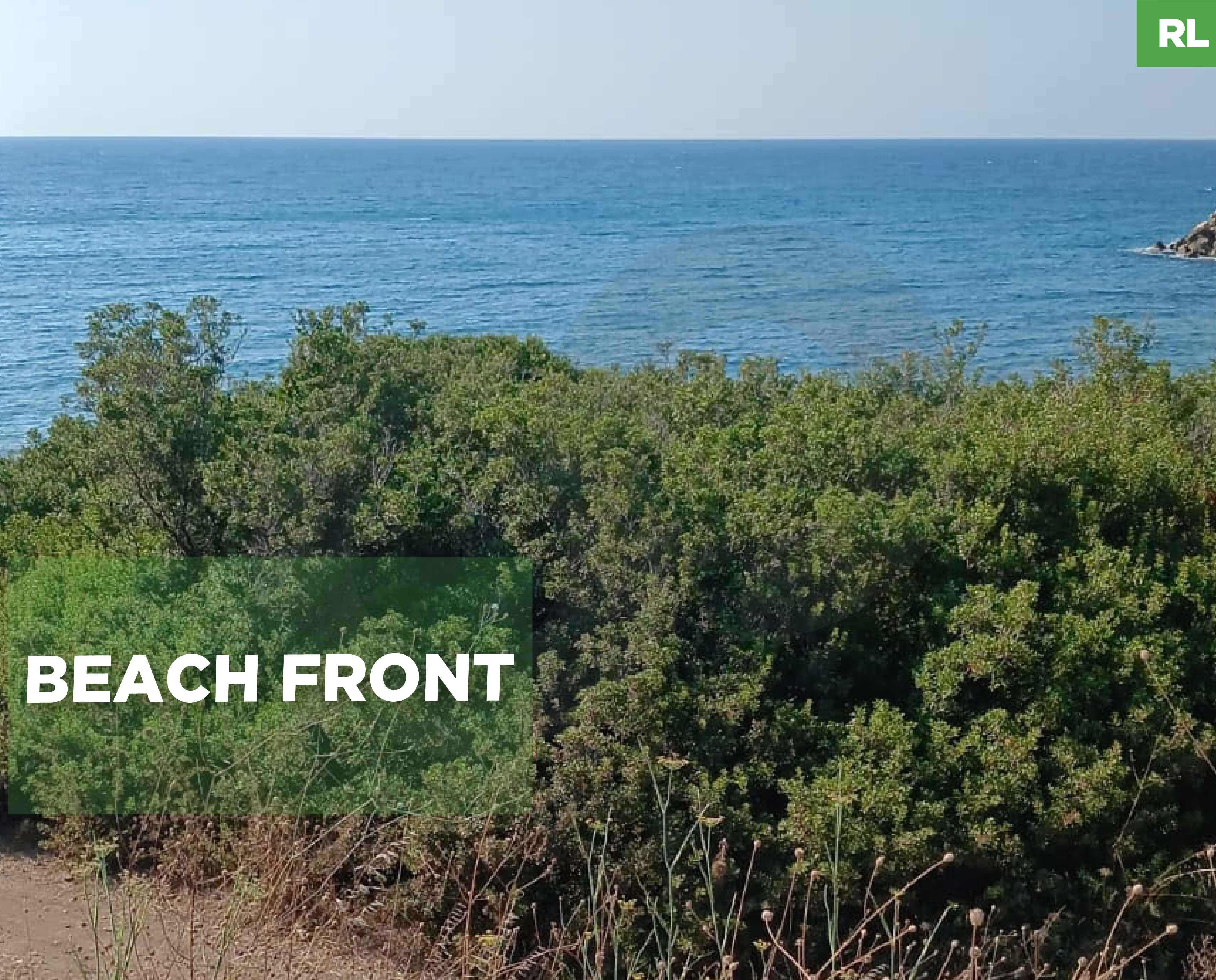 Beach front land/ zoning 20/40/Perfect for a private villa/ Koura – Hraycheh — photo 1