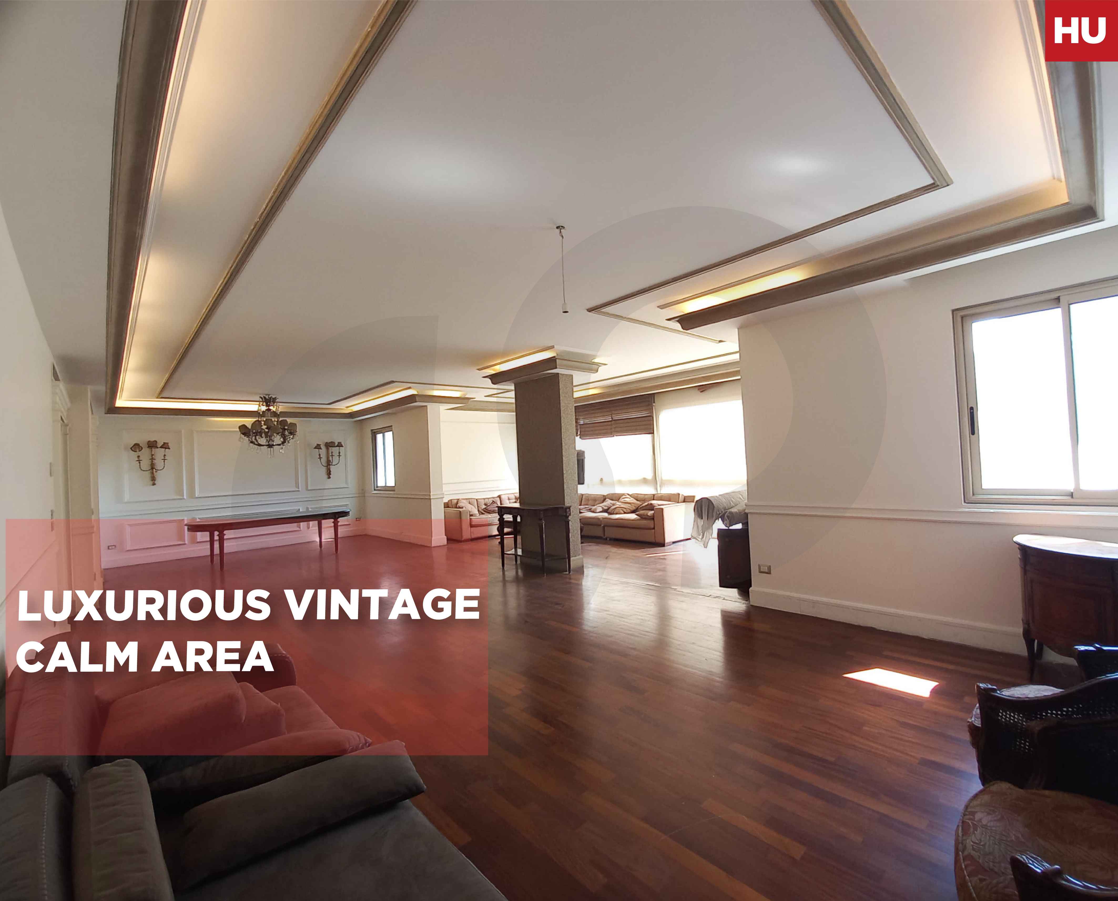 Electricity 24/7/ luxurious vintage , calm area/RAMLET EL BAYDA