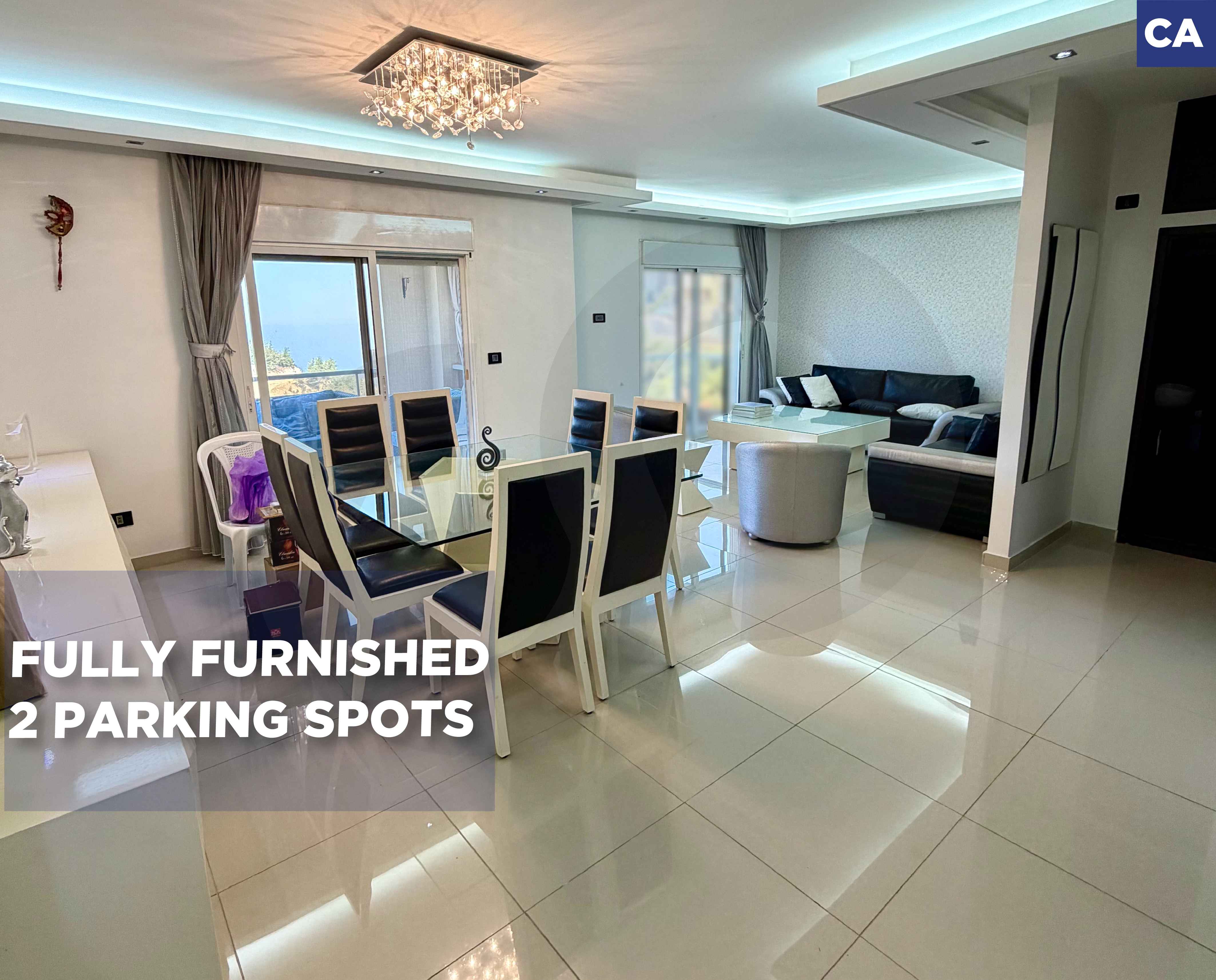 RENTAL DEAL/Full Sea & Mountain View/Fully Equipped AND Furnished/FATQA,KESEROUAN