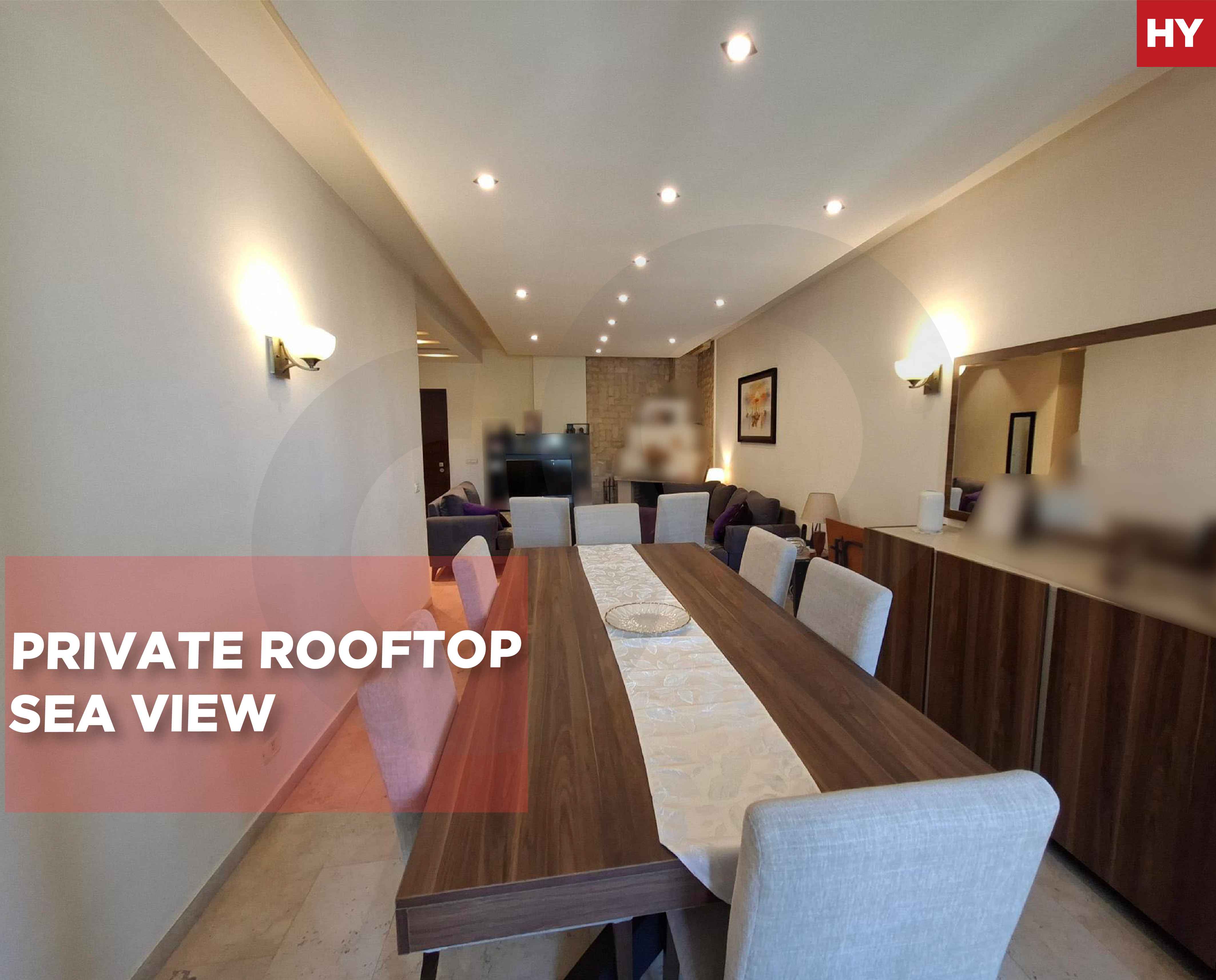 Well-maintained building/stunning open views/Private Rooftop/BETCHAY,BAABDA