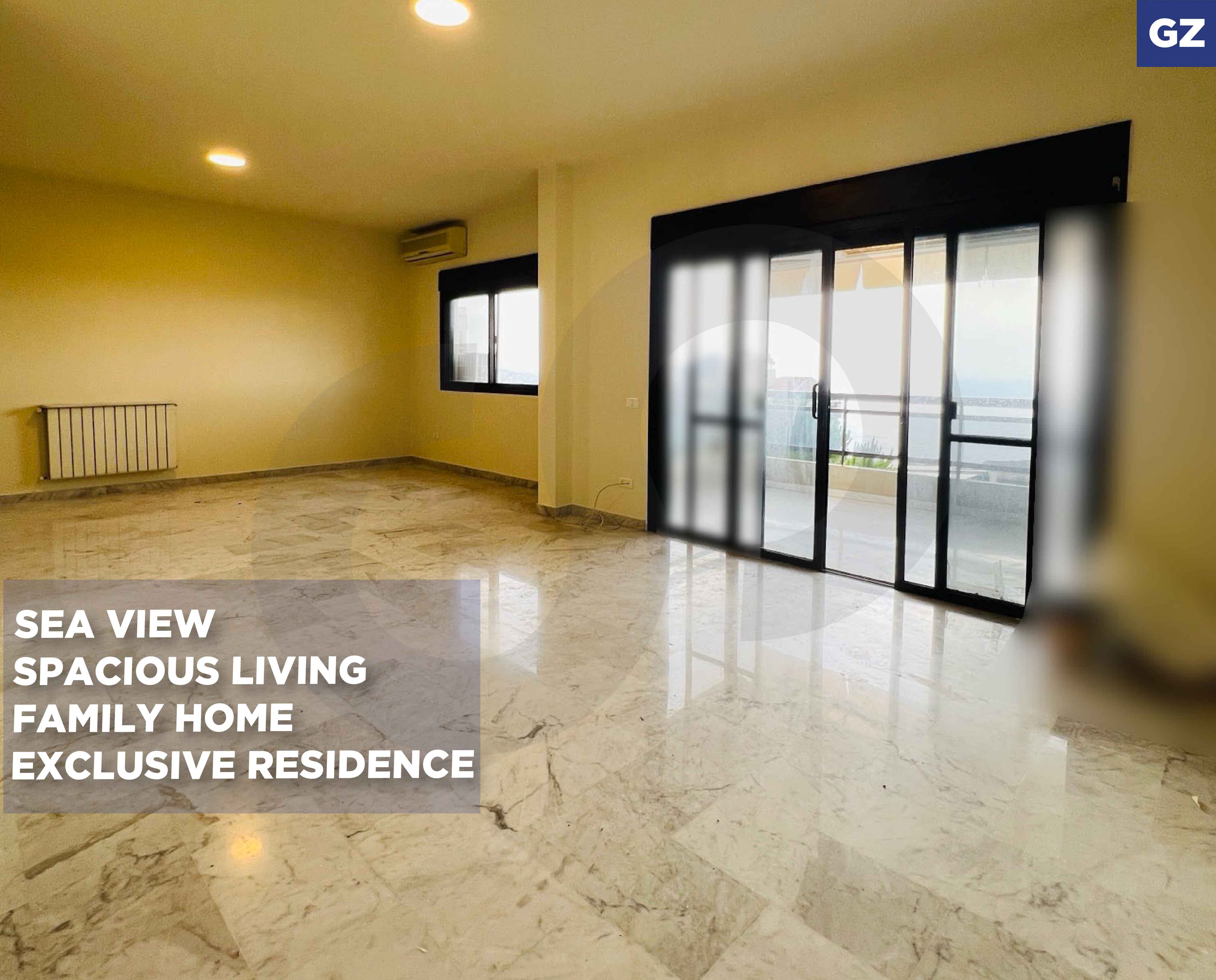 RENTAL DEAL/3rd floor of a well-maintained building/sea view/Kfarhbab,KESEROUAN — الصورة 1
