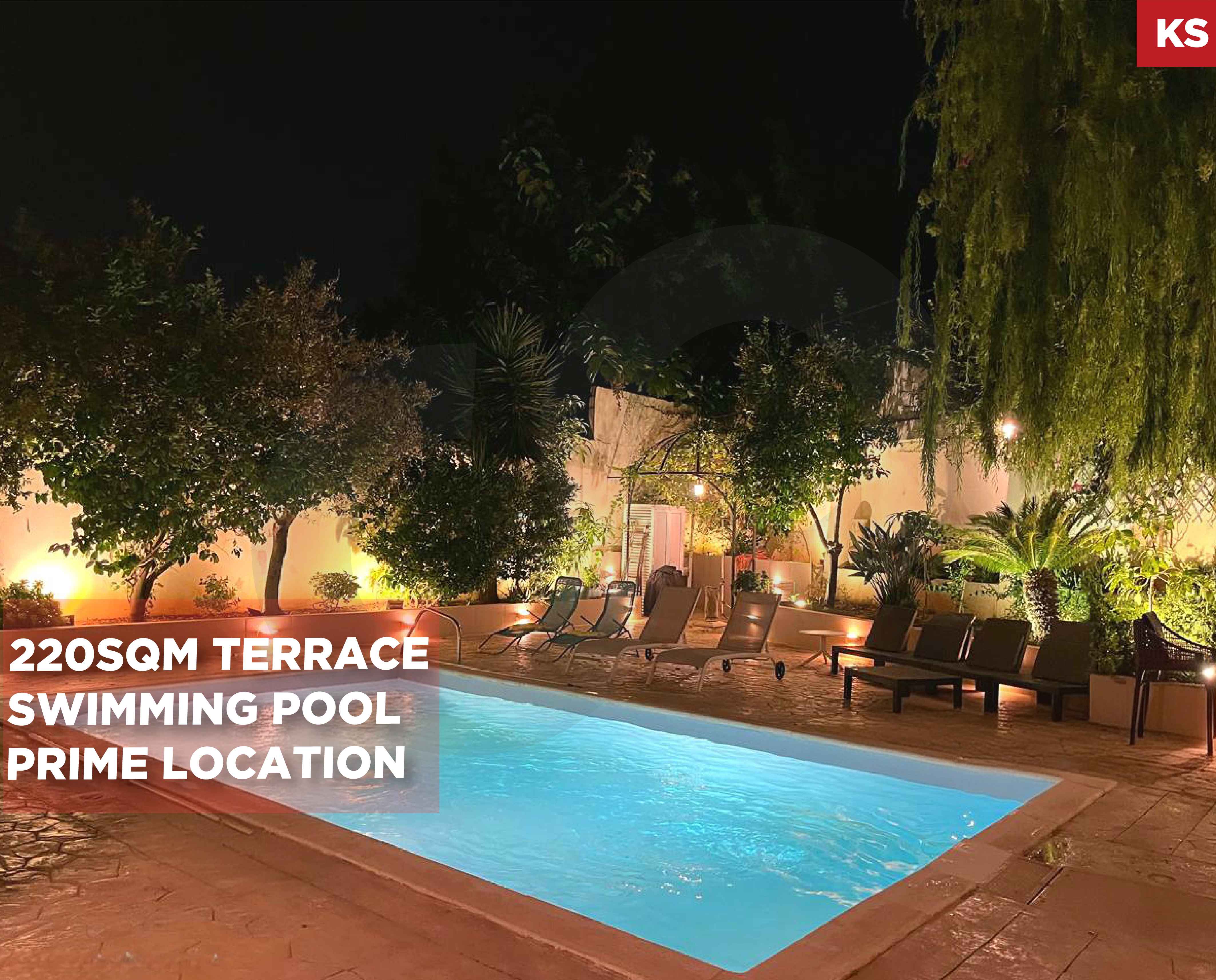 PRIME LOCATION/Swimming Pool/220 SQM Terrace/Brazillia,BAABDA — photo 1