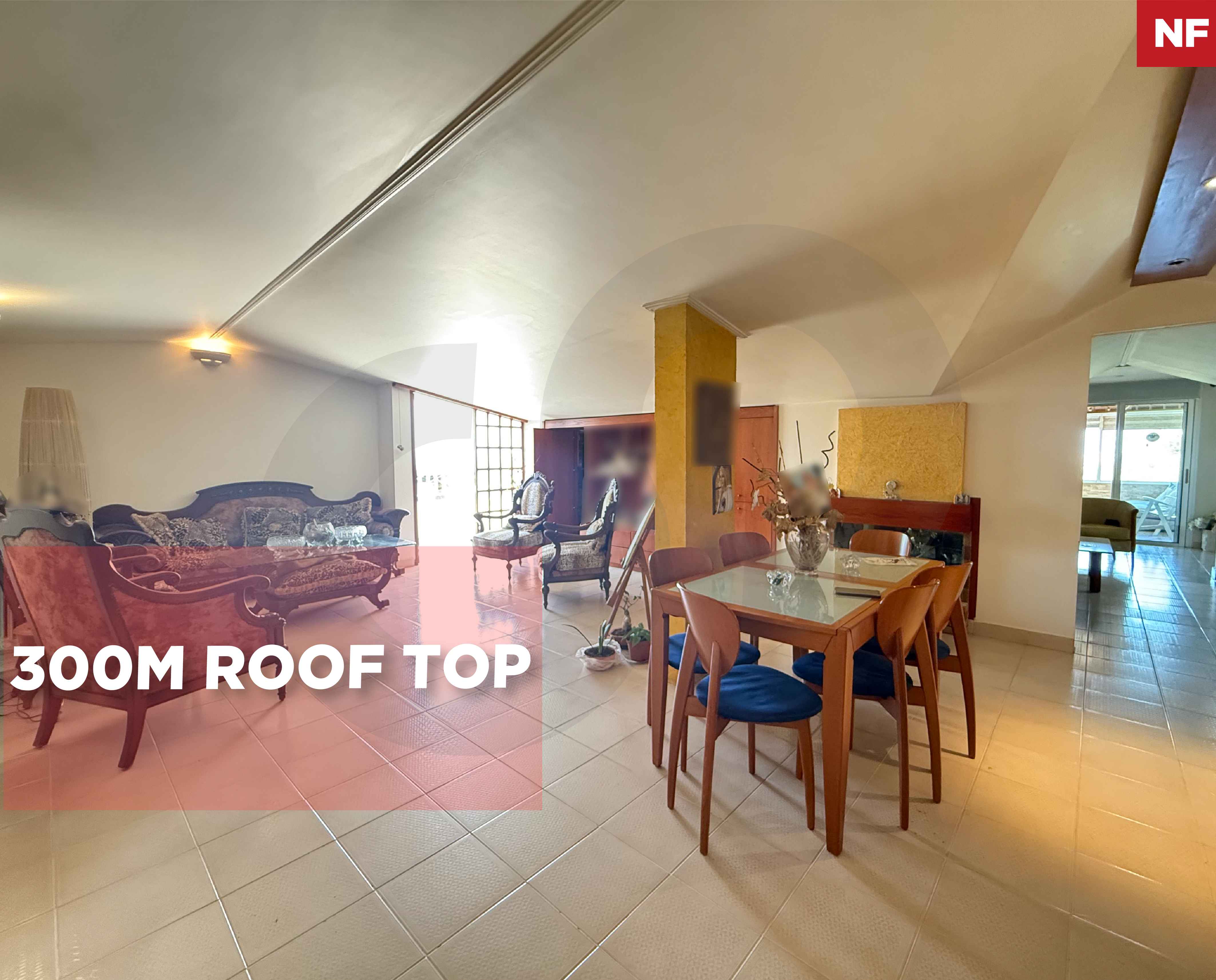 STUNNING SEA AND MOUNTAIN VIEW/BALLOUNEH,KESEROUAN / fully decorated