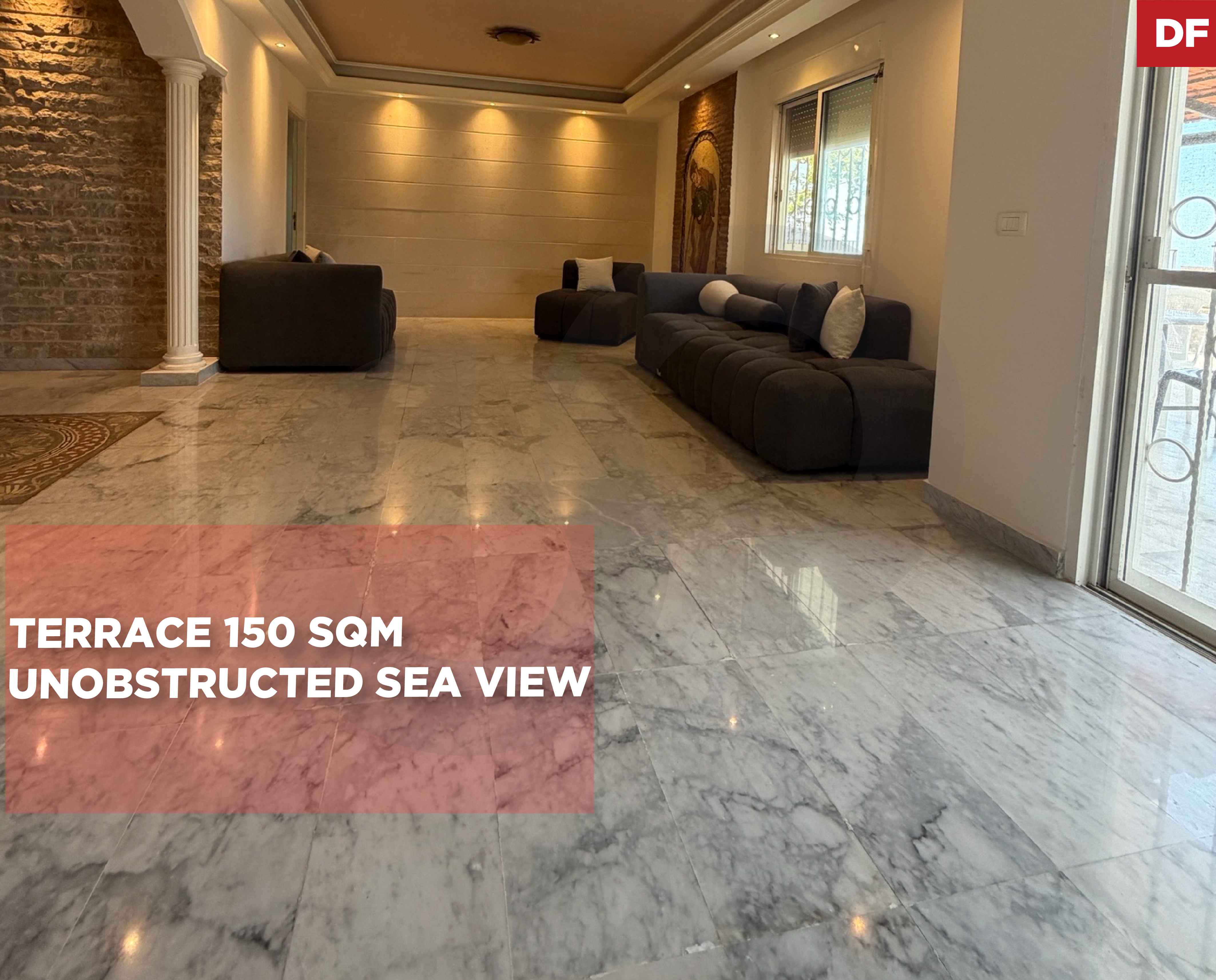 Unobstructed sea view/ fully renovated/Dbayeh,METN — الصورة 1