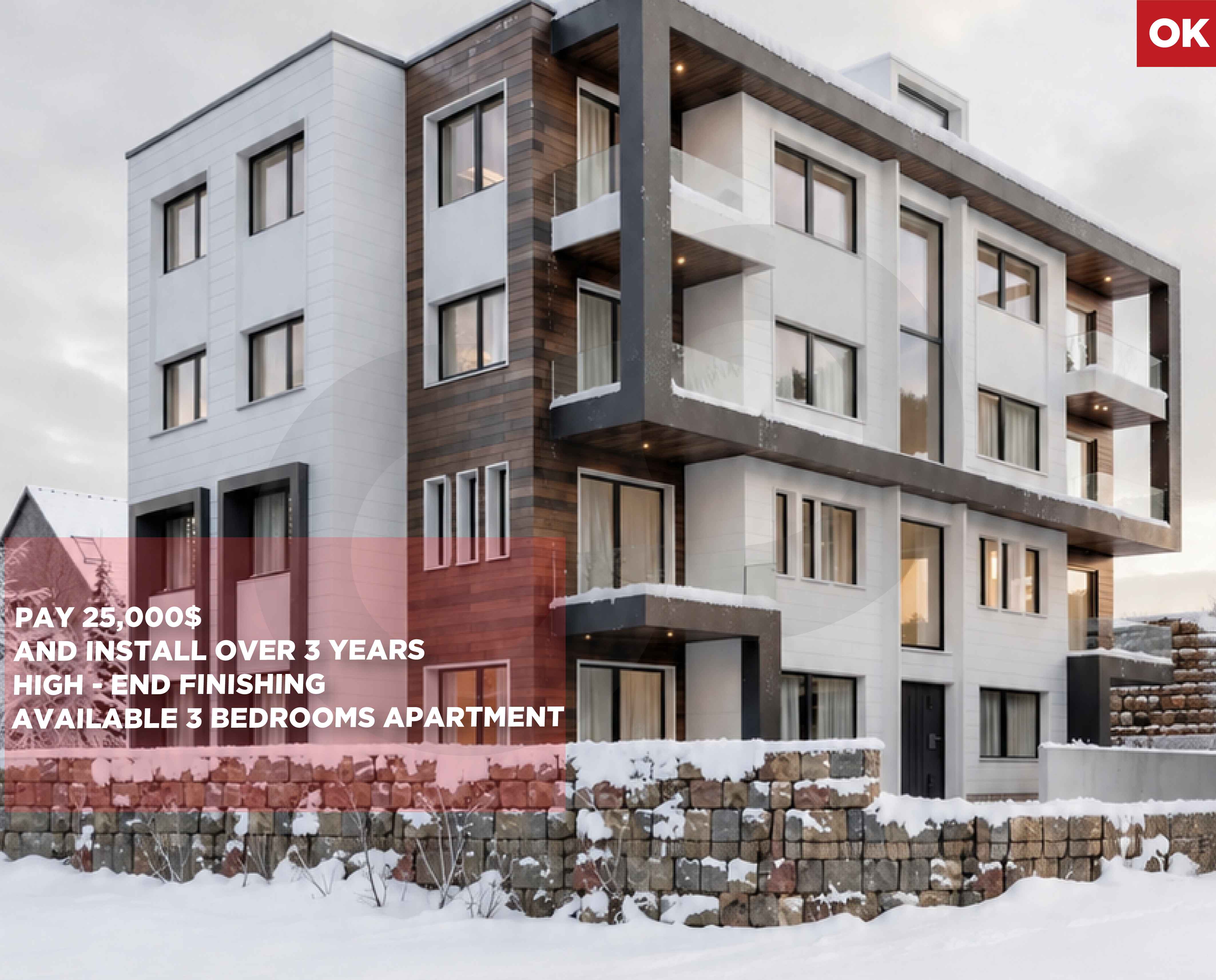 UNDER CONSTRUCTION/INSTALLMENTS/high-end residential project/Sawfar,ALEY