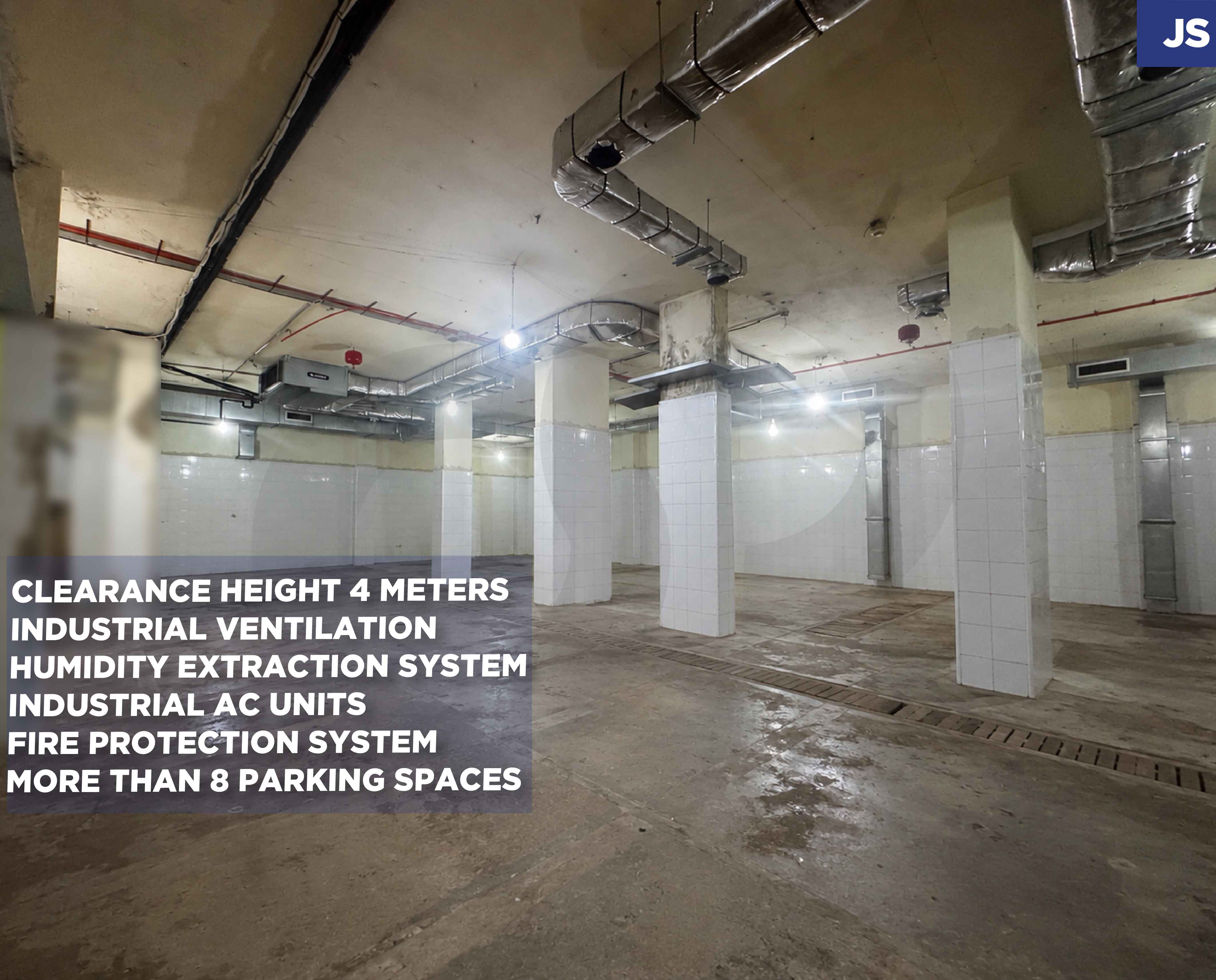 RENTAL WAREHOUSE/clear height of over 4 meters/HAZMIYEH,BAABDA