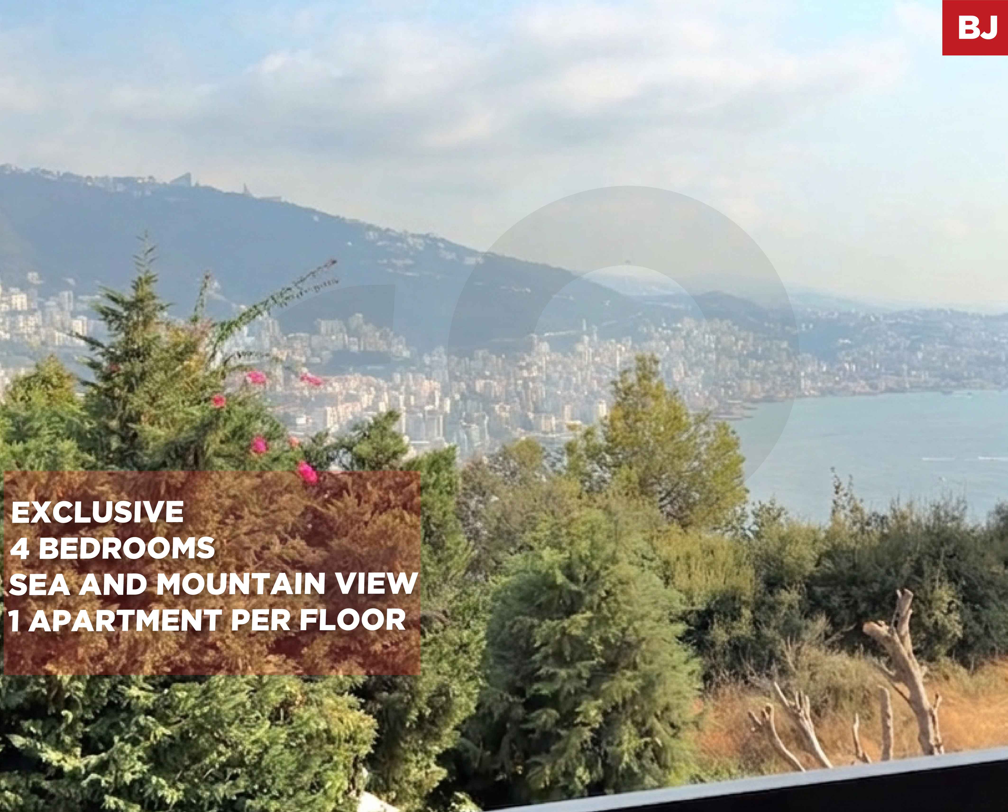 SEA VIEW/prime AND prestigious location in Adma,KESEROUAN