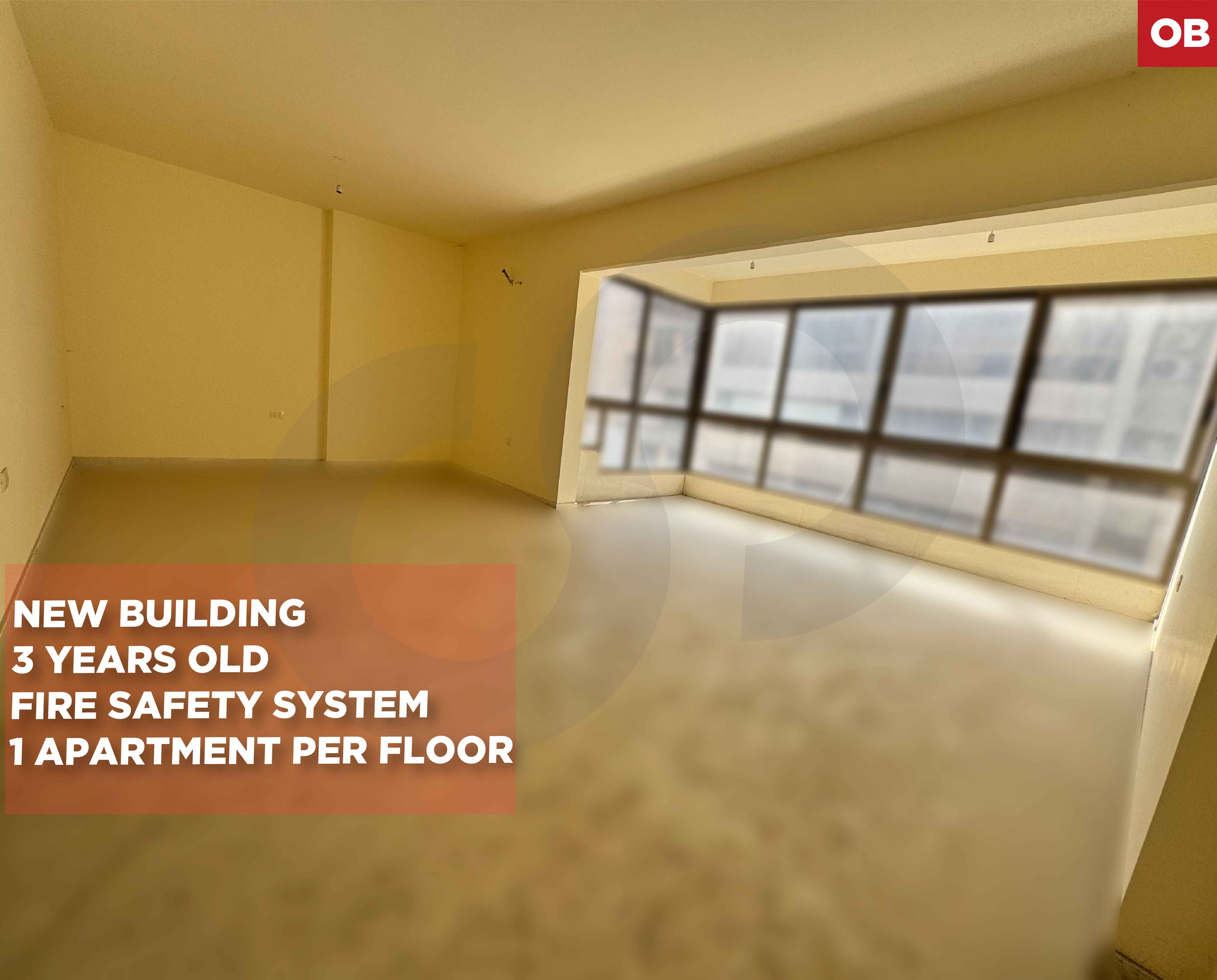 Well-maintained apartment/Ras El Nabaa,BEIRUT /FIRE SAFETY SYSTEM