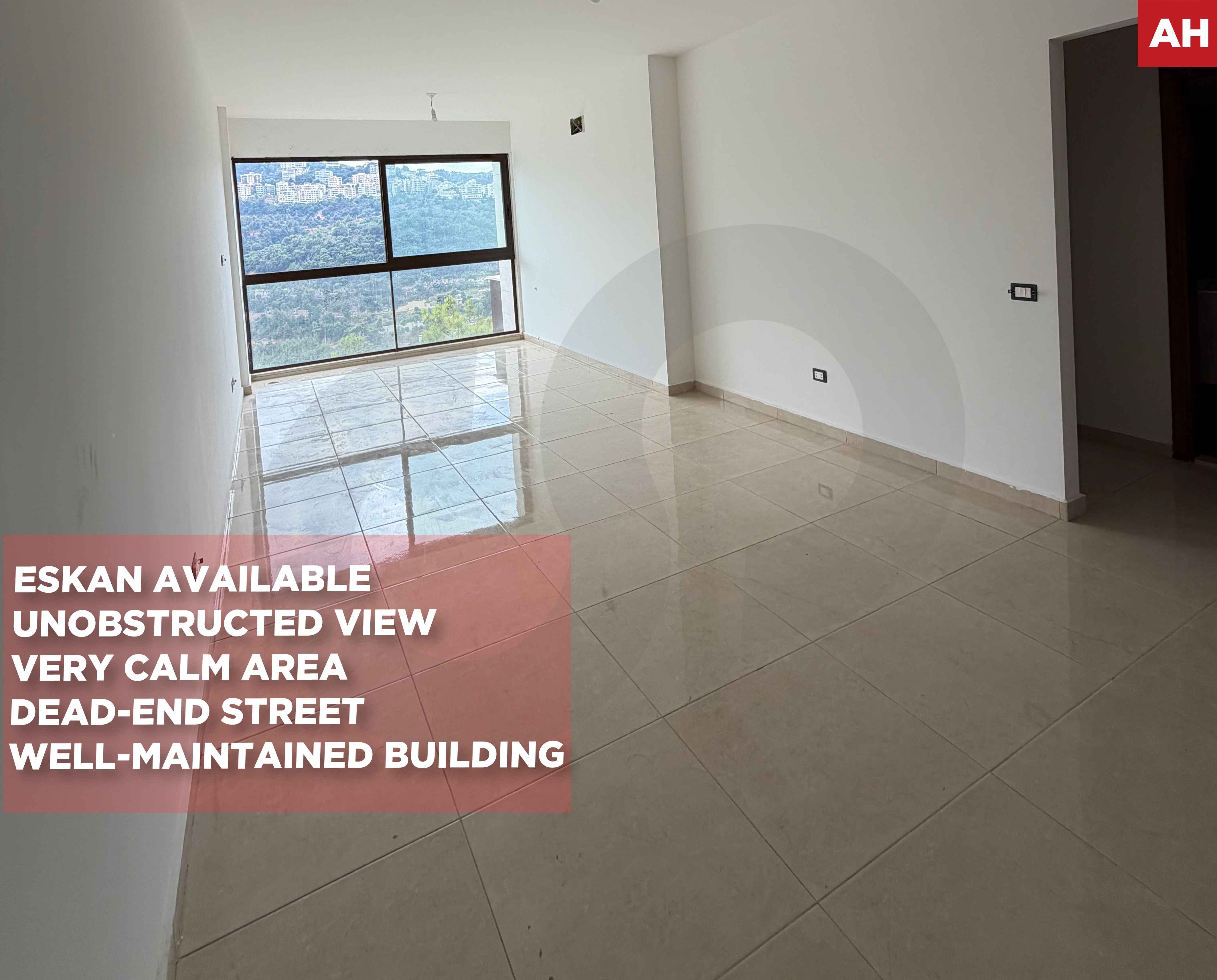 VERY CALM AREA/UNOBSTRUCTED VIEW/MANSOURIEH,METN — الصورة 1