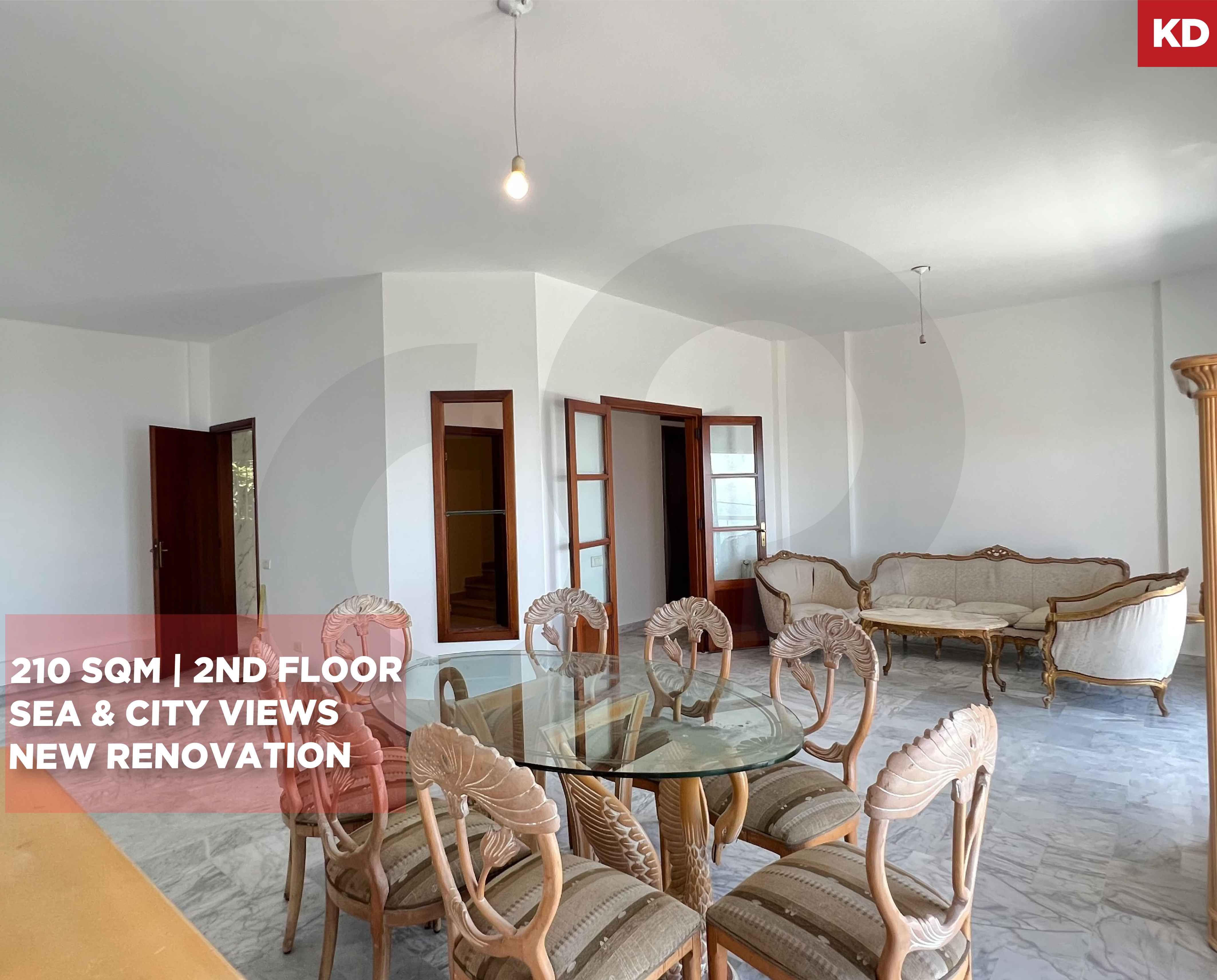 BEAUTIFUL SEA AND CITY VIEWS/excellent finishing/DIK EL MEHDI,METN