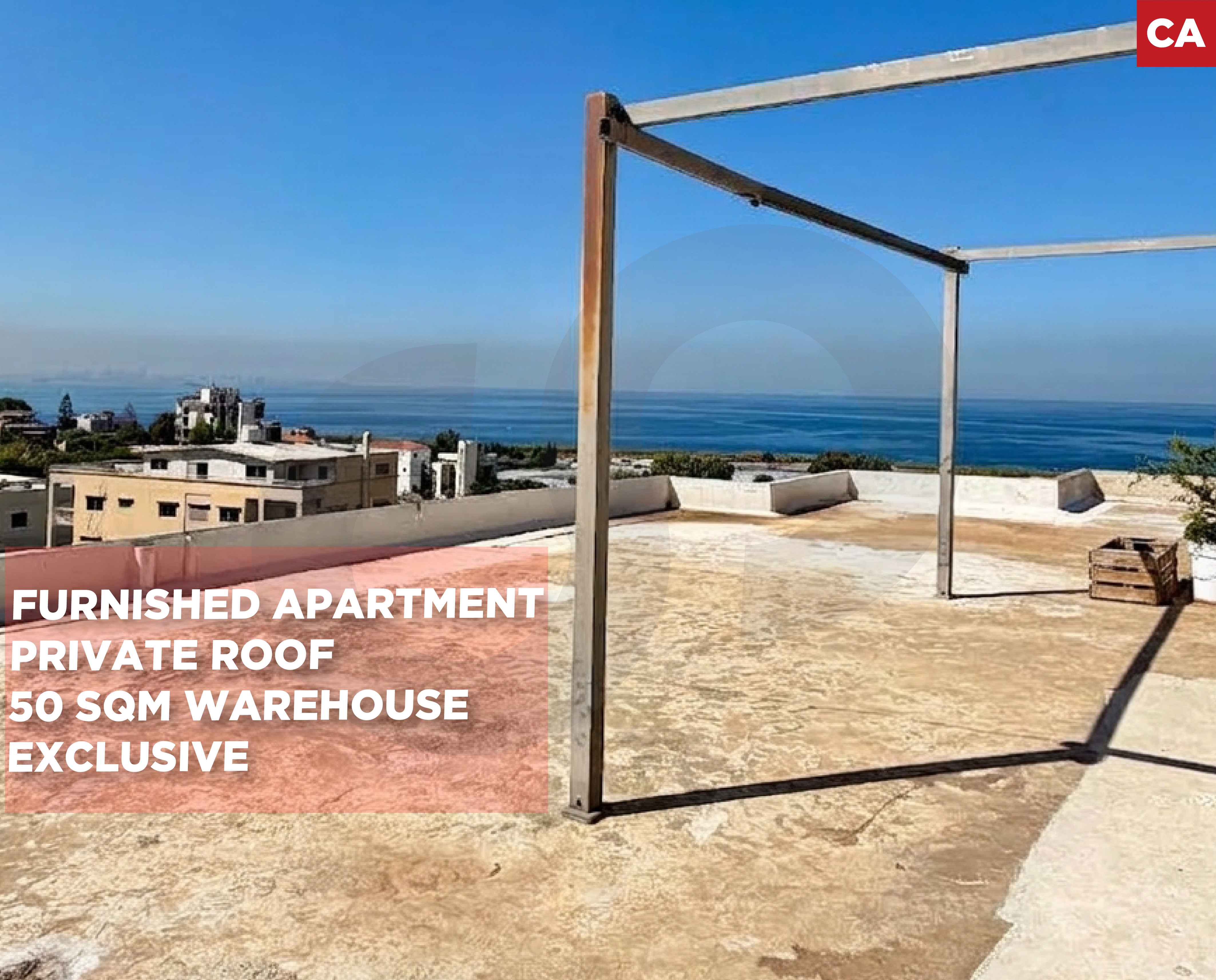 EXCLUSIVE DEAL IN TABARJA,KESEROUAN /quiet dead-end street/ fully furnished