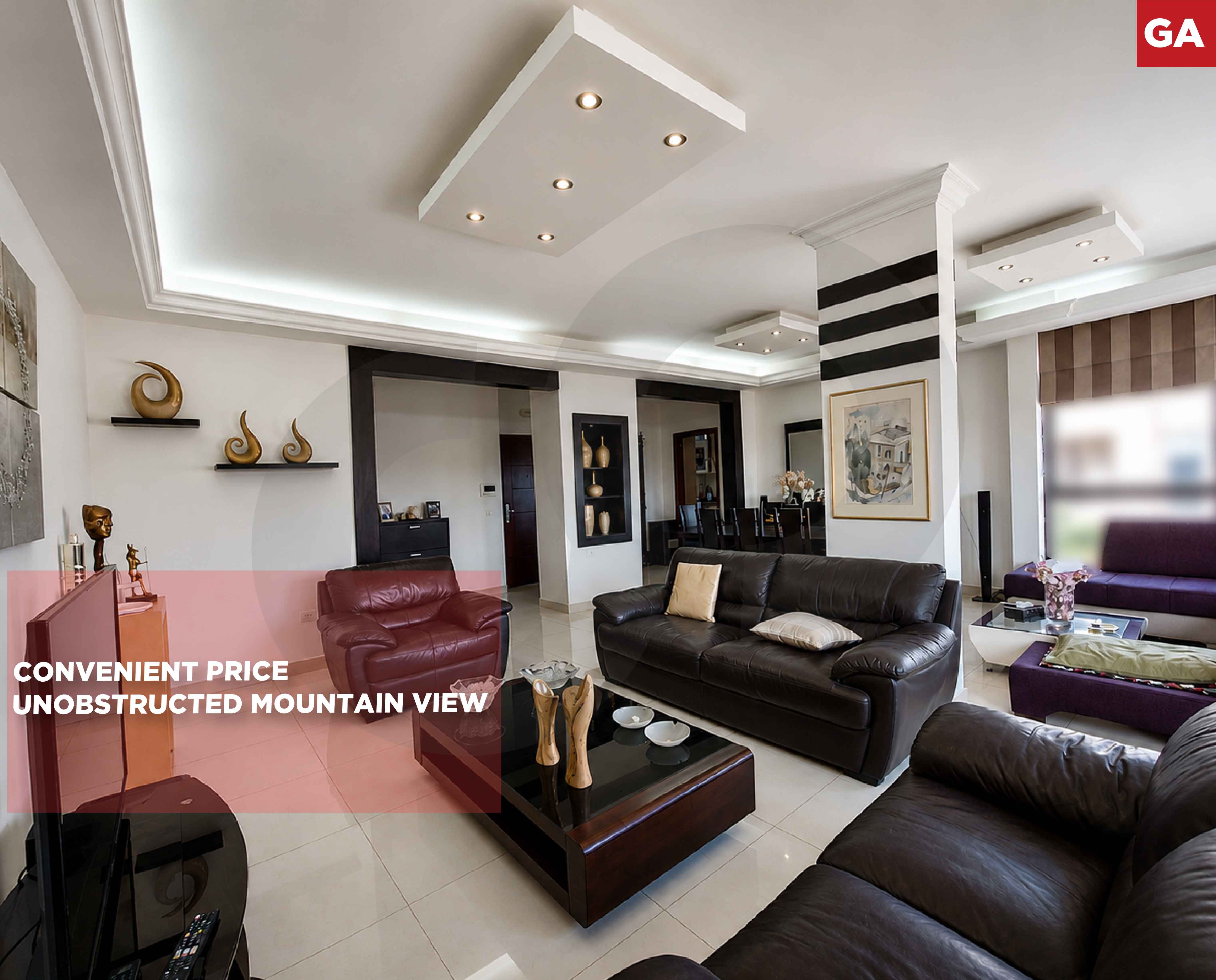 Unobstructed mountain view/minute from the highway/Mansourieh,METN — الصورة 1