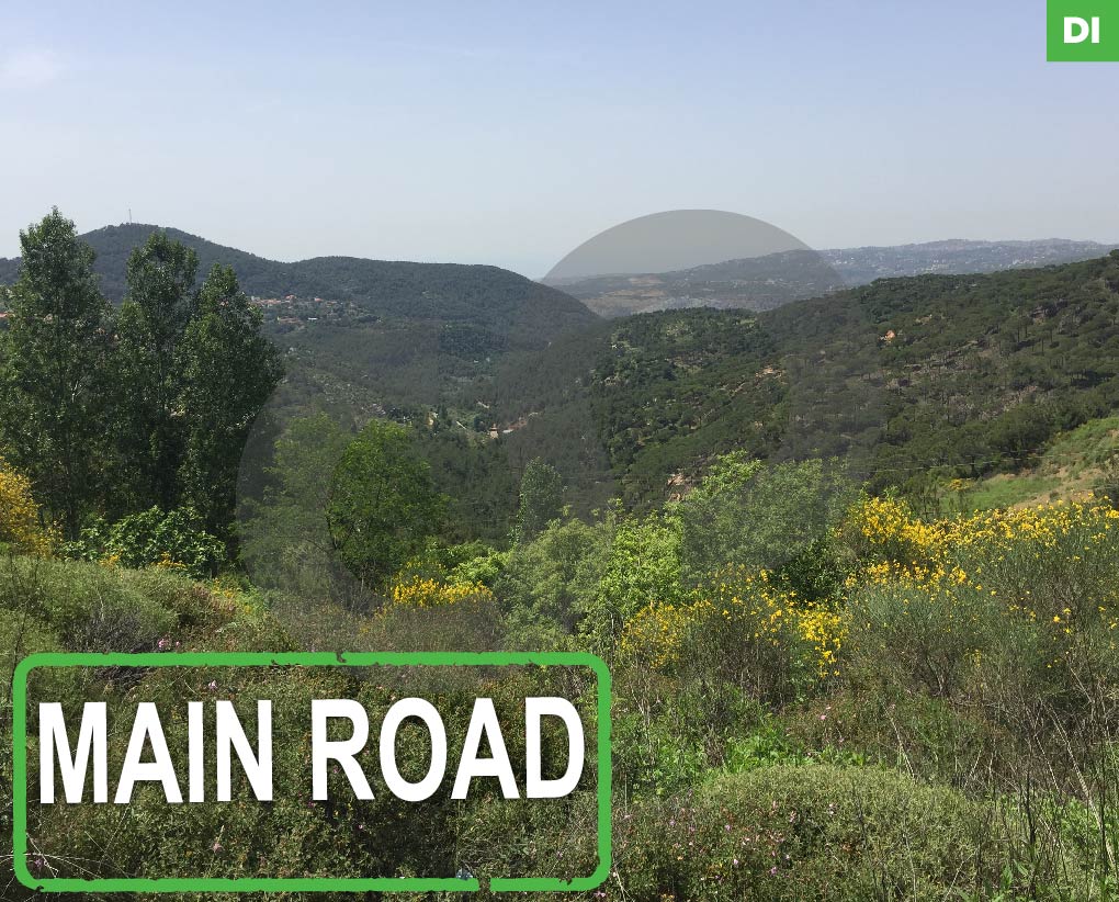 2184 SQM Land in Jezzine - Homsiyeh