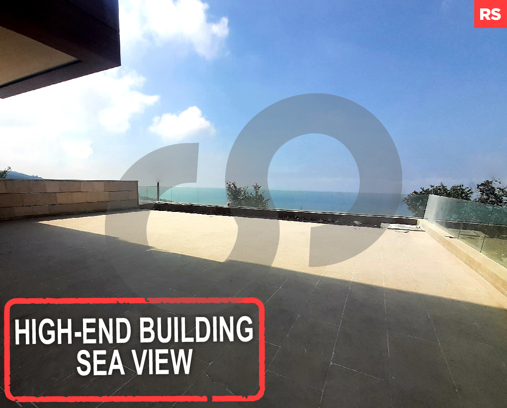 Expansive Terrace & Panoramic Sea View, blat, jbeil