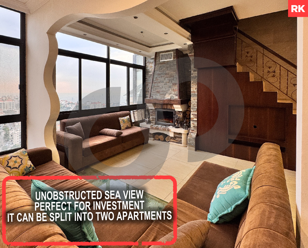 Unobstructed Sea View, duplex, metn, bsalim — الصورة 1