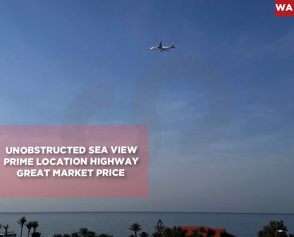 Apartment for Sale in Khalde– Highway Location