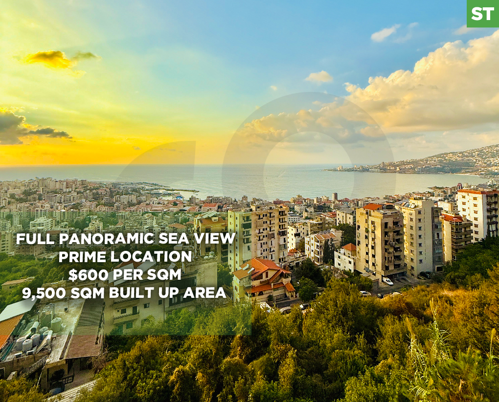 Full panoramic sea view, prime location, keserwan, ghadir