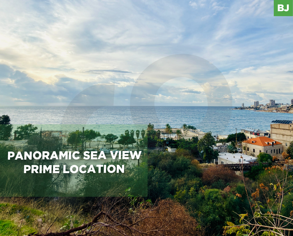 Panoramic Sea View , Prime location in sahel alma