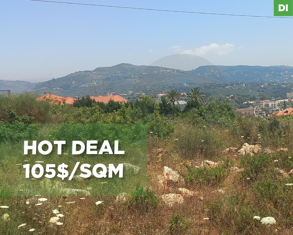 5002 SQM Land for Sale in Dibbiyeh - Tallit El Radar