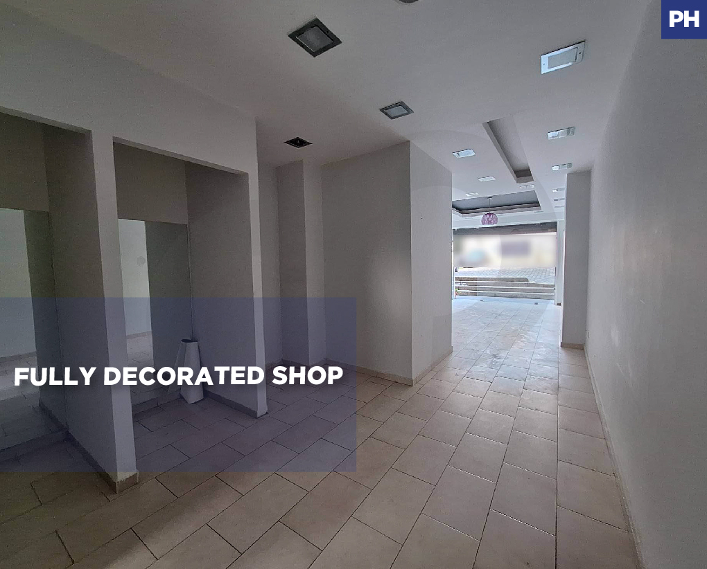 Fully Decorated Shop Ready for Rent, Mansourieh