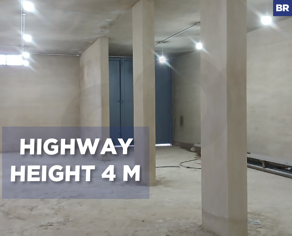 height 4 m, highway , Prime area, ,Chekka